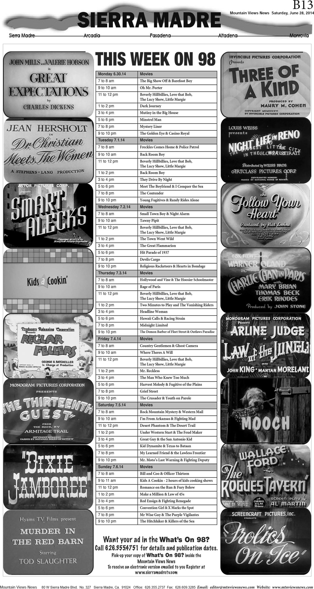 MVNews this week:  Page B:13