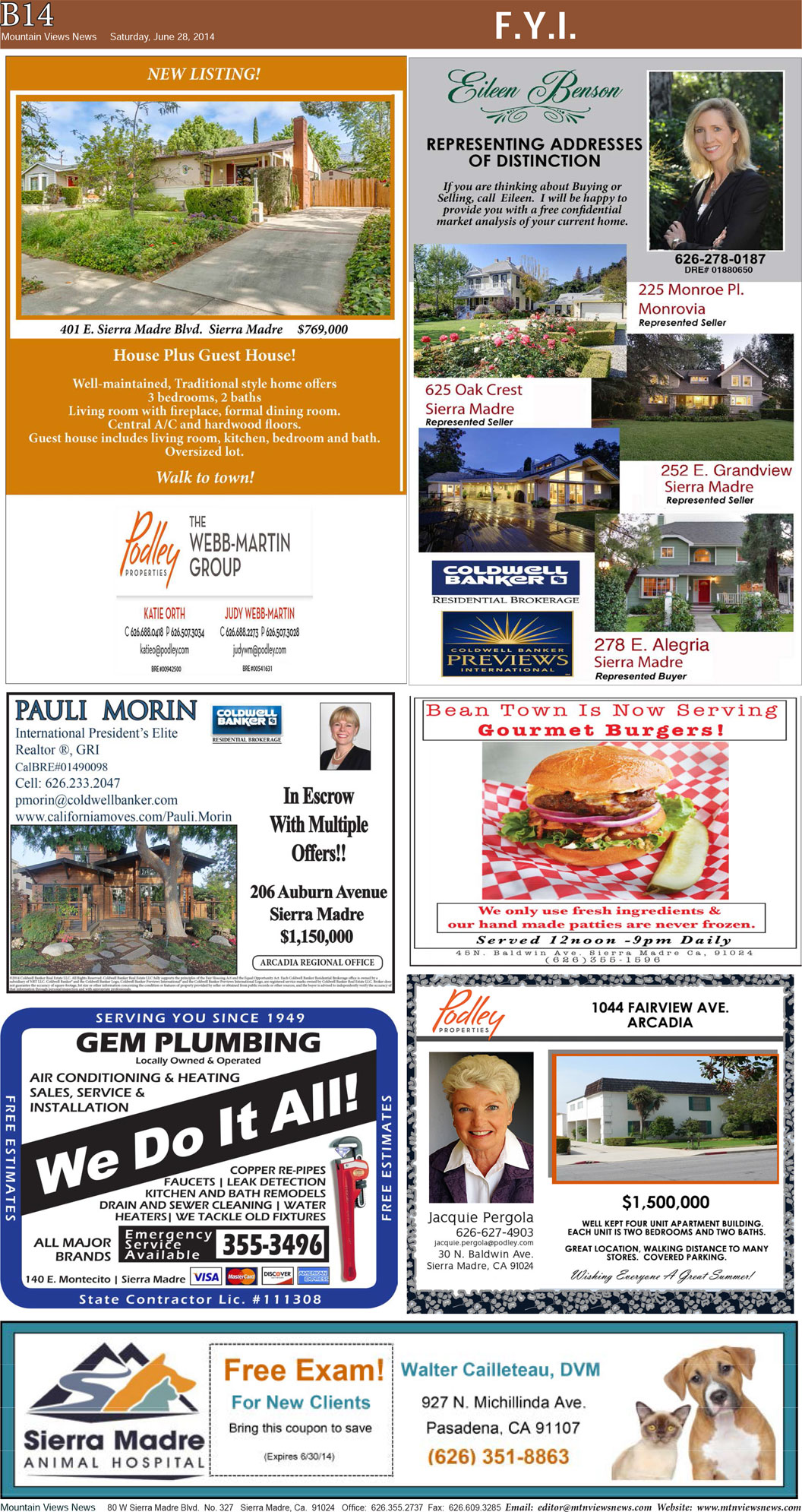 MVNews this week:  Page B:14