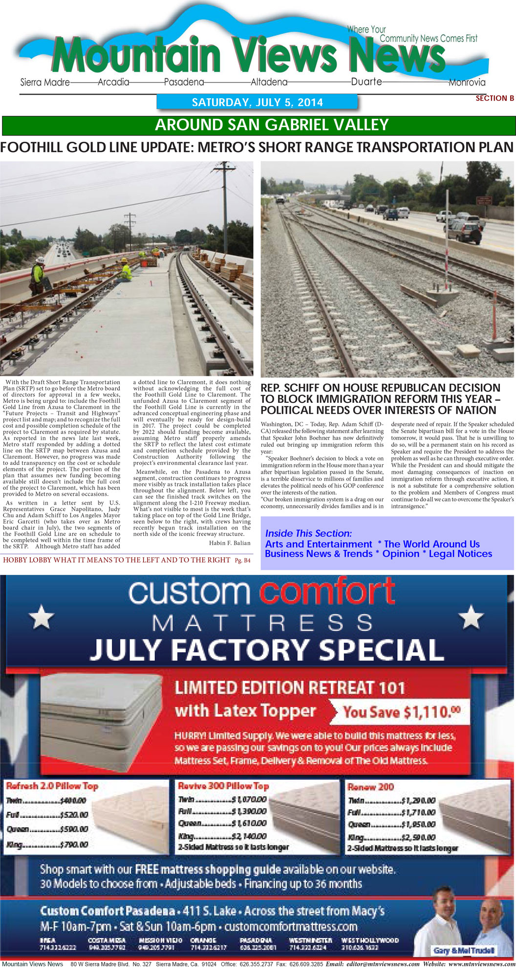 MVNews this week:  Page B:1