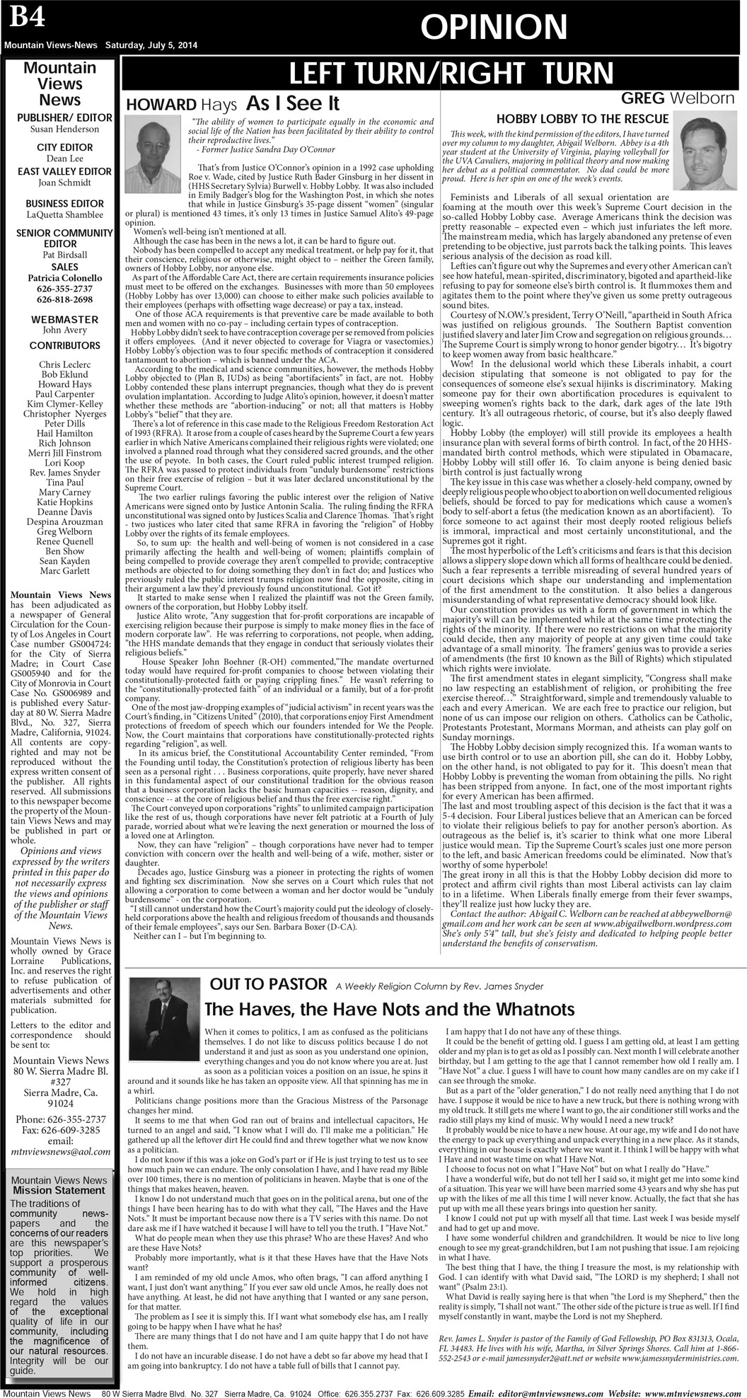 MVNews this week:  Page B:4