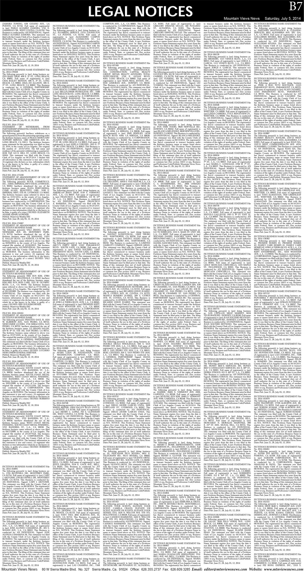 MVNews this week:  Page B:7