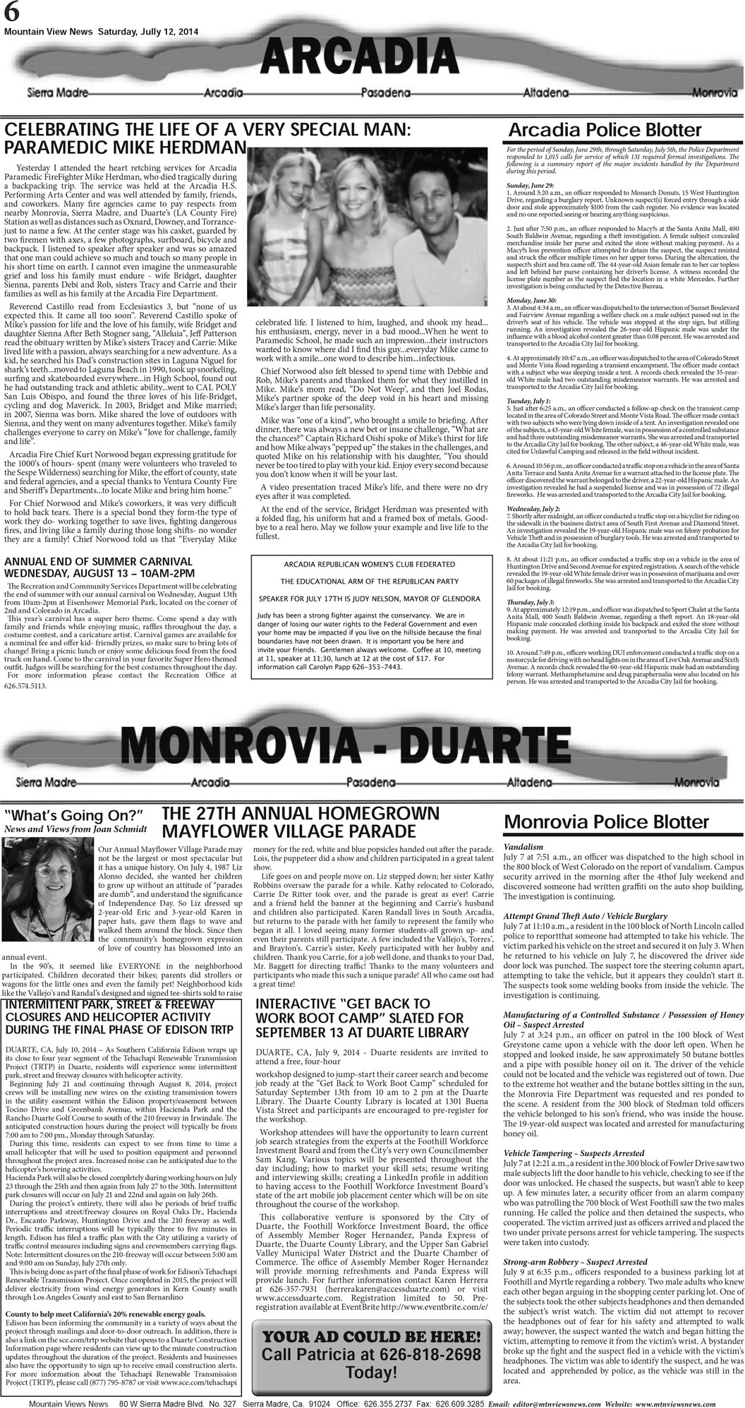 MVNews this week:  Page A:6