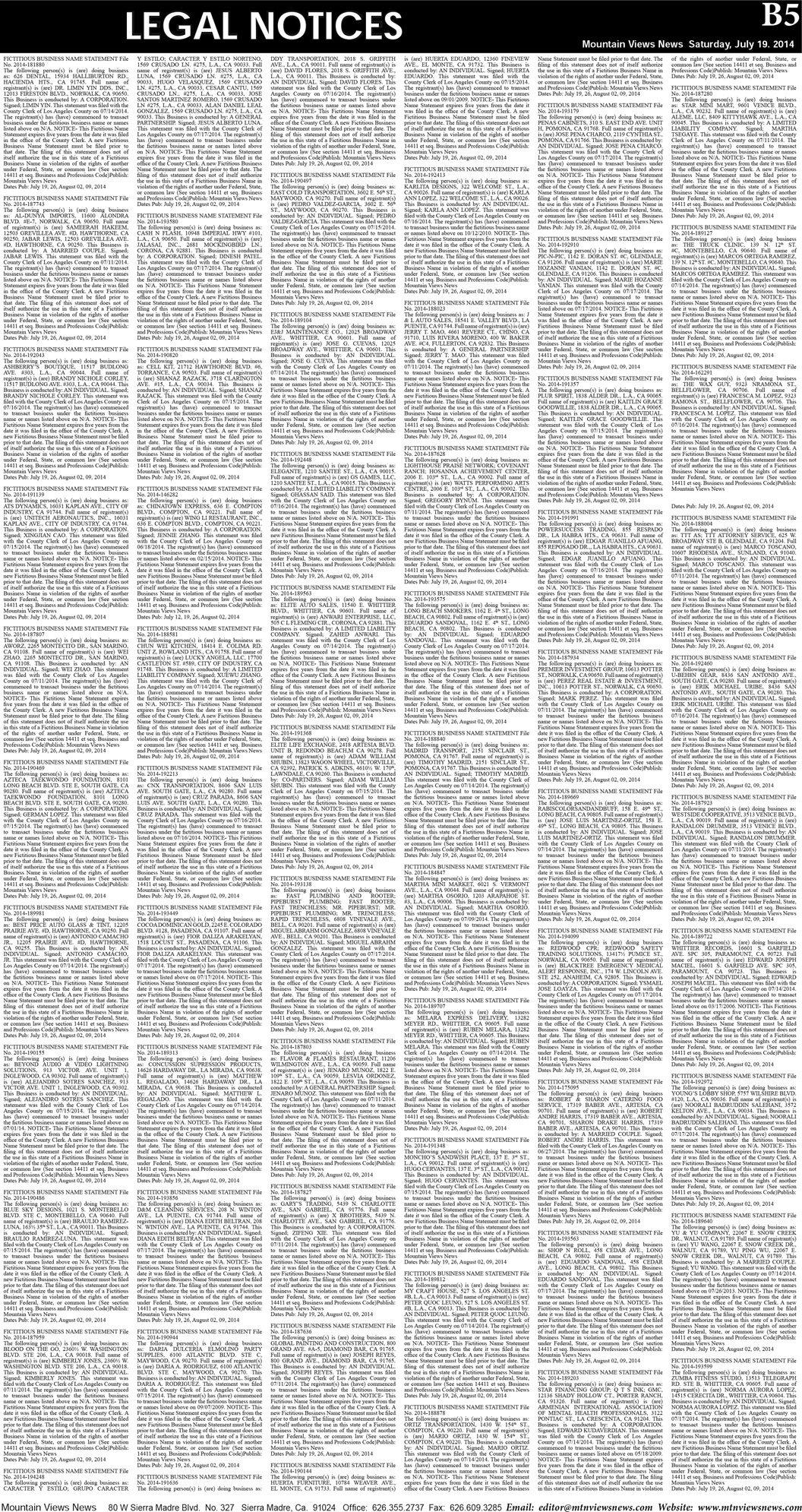 MVNews this week:  Page B:5