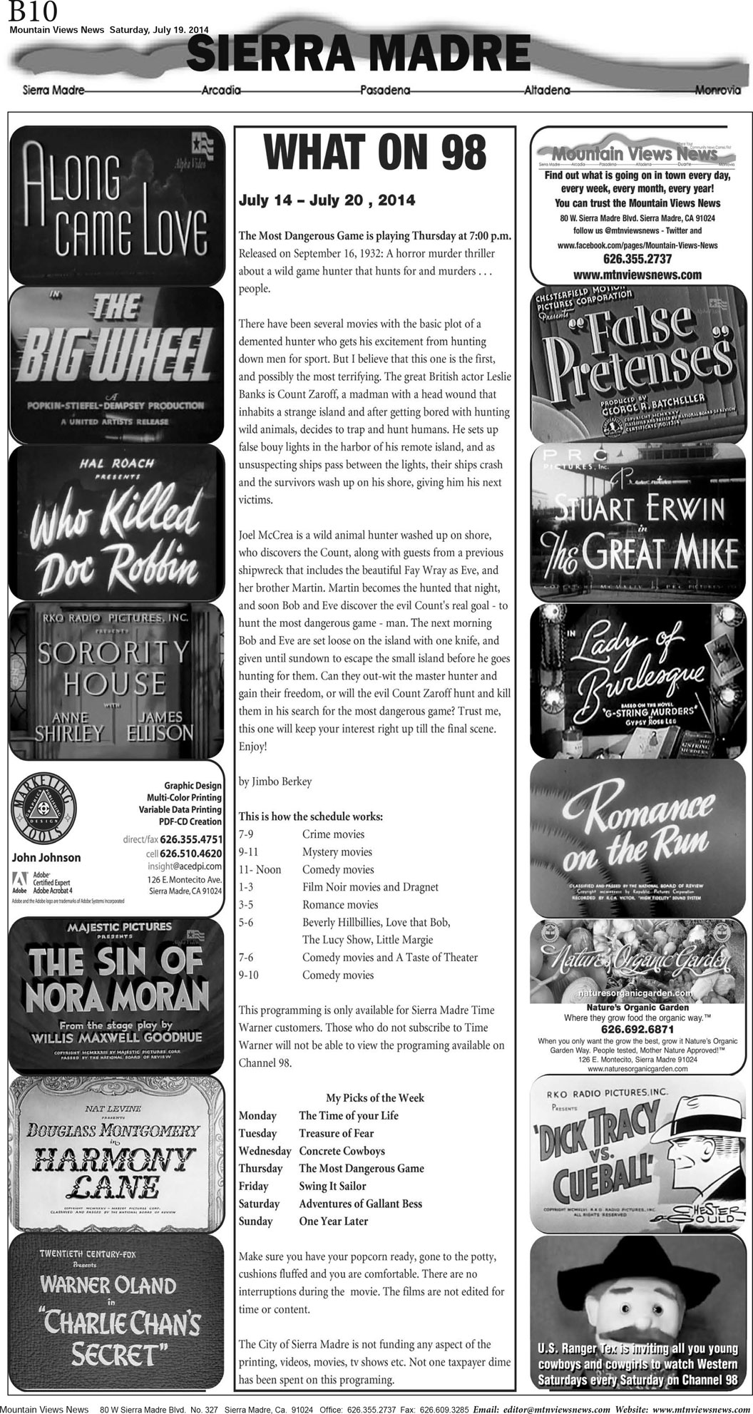 MVNews this week:  Page B:10