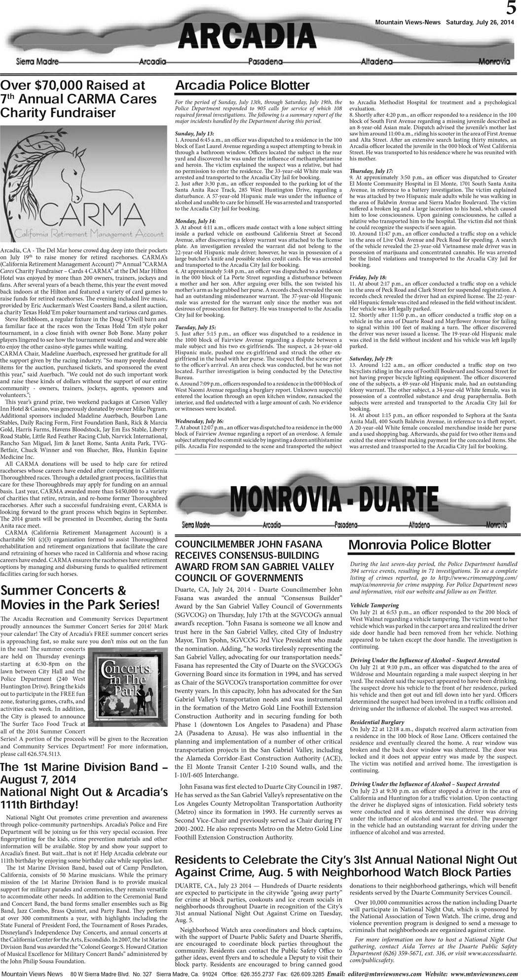 MVNews this week:  Page A:5