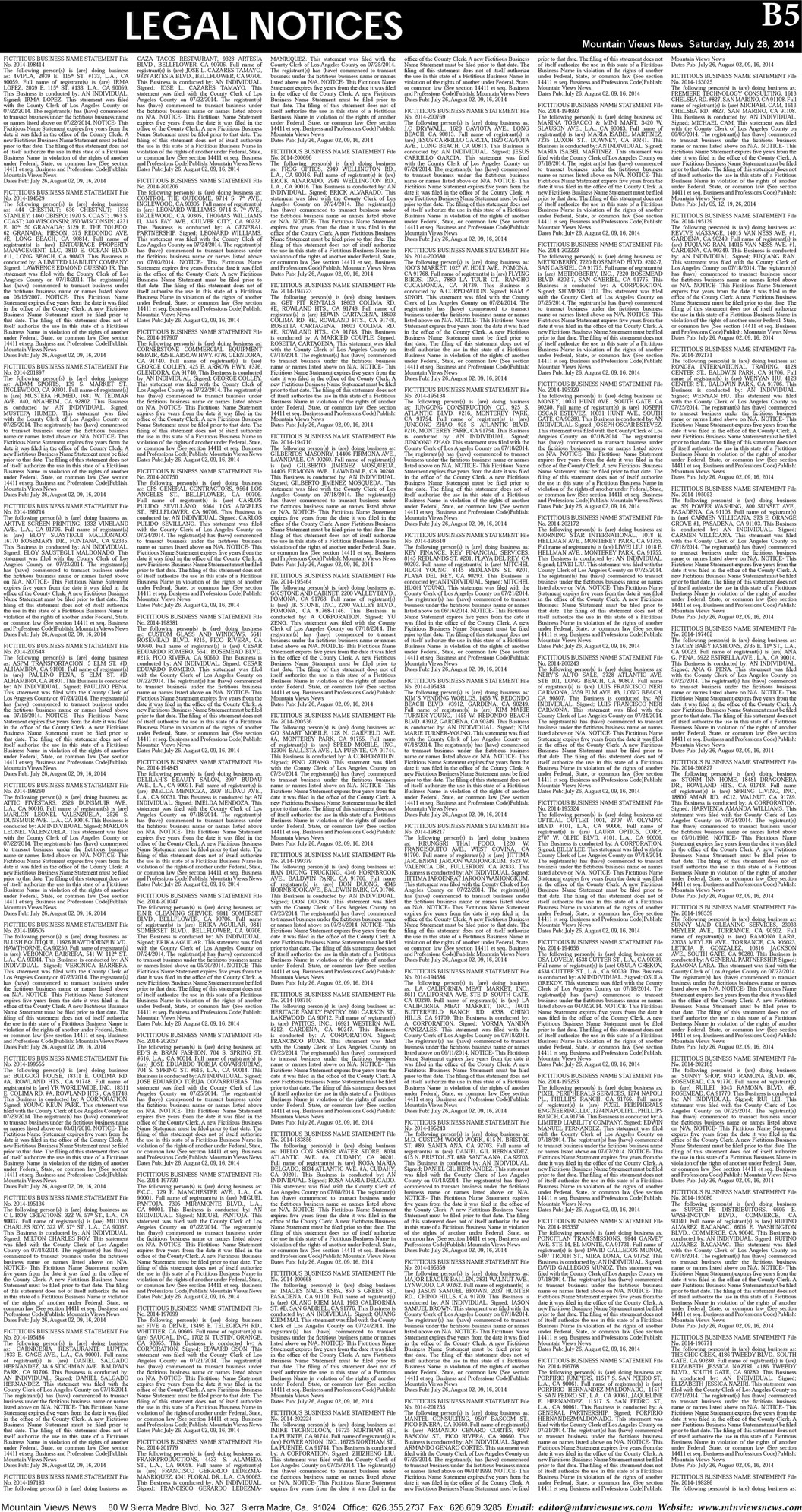 MVNews this week:  Page B:5