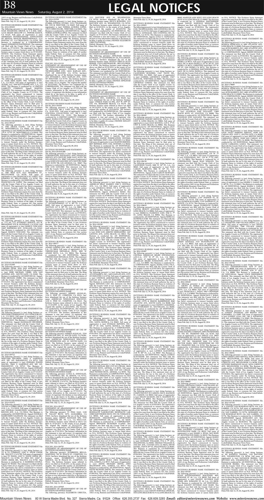 MVNews this week:  Page B:8