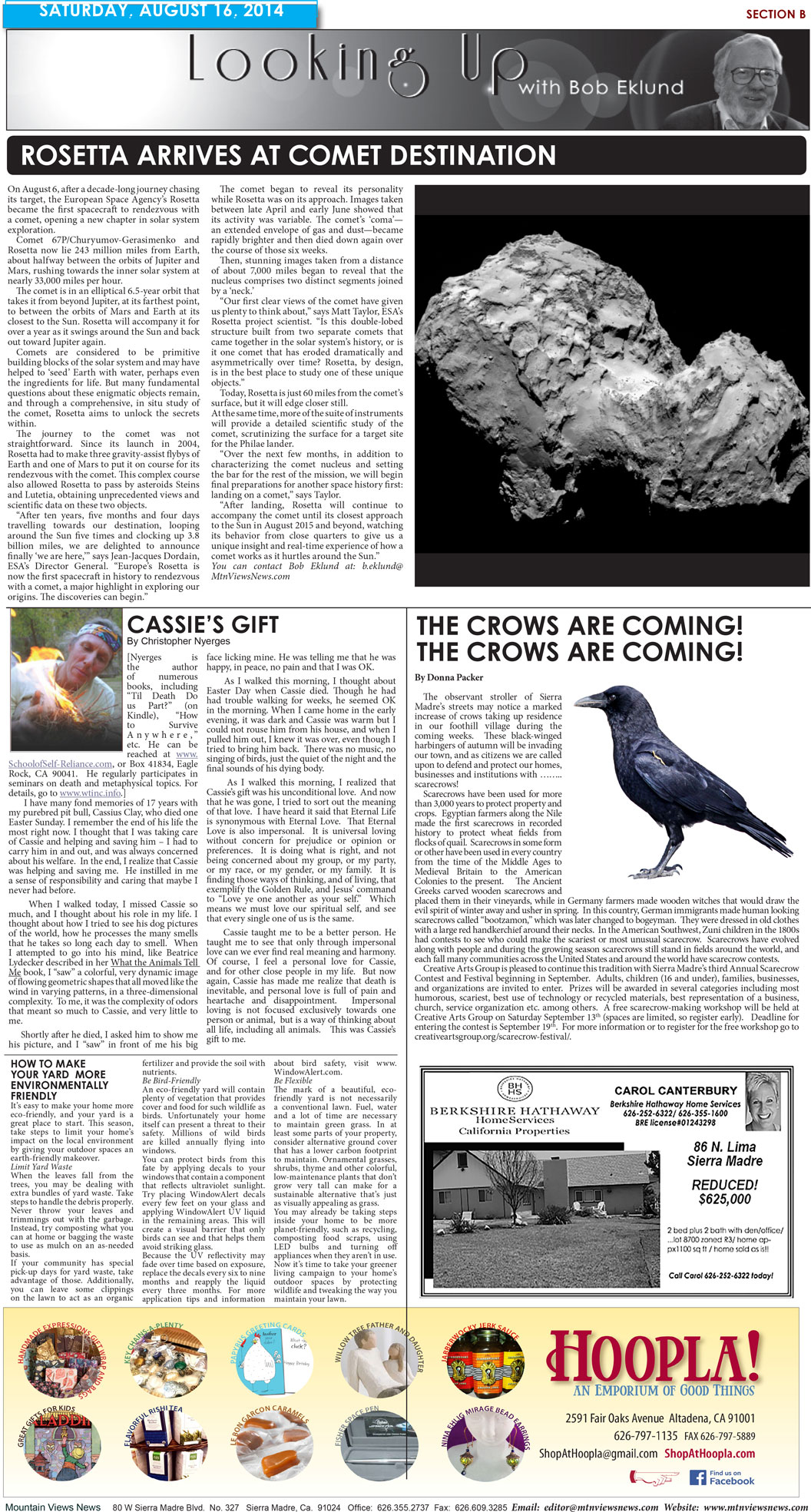 MVNews this week:  Page B:1