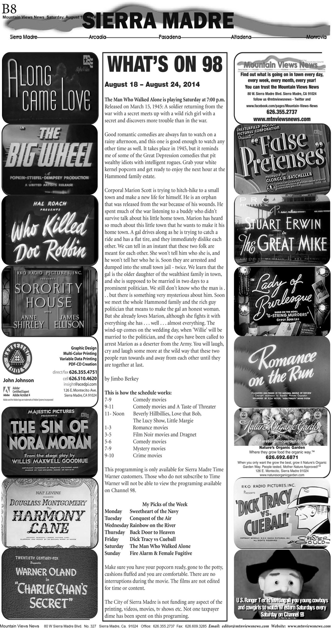 MVNews this week:  Page B:8