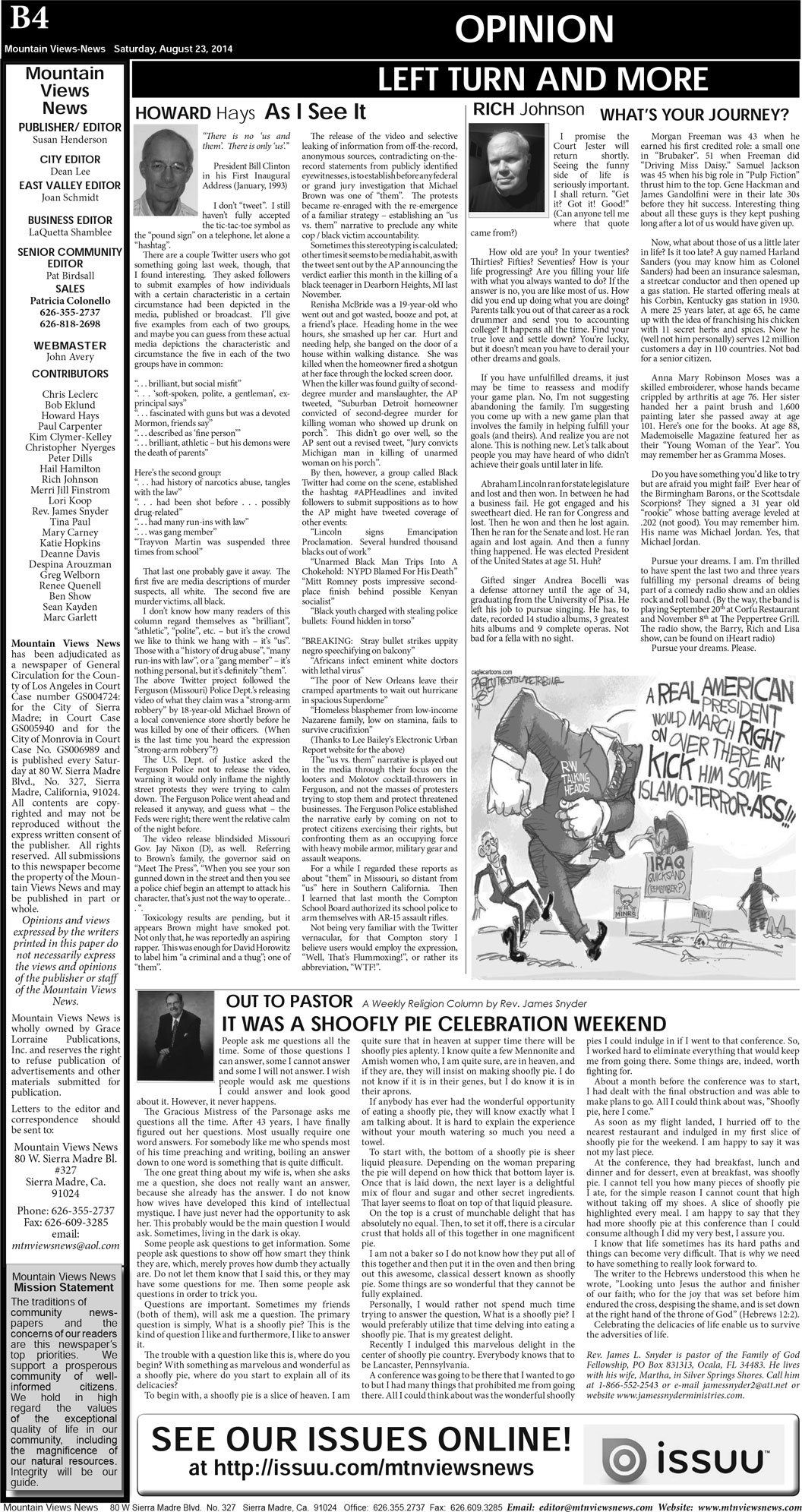 MVNews this week:  Page B:4