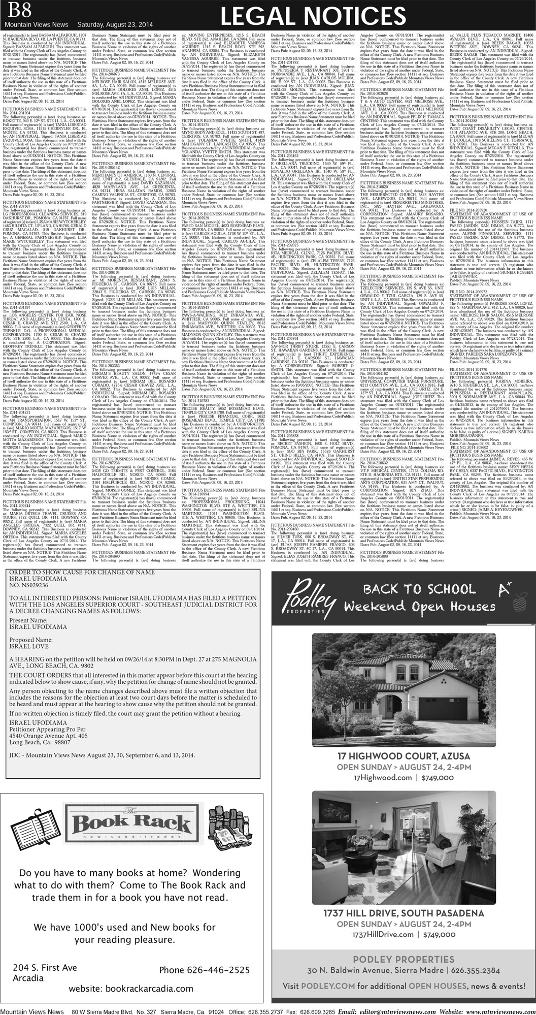 MVNews this week:  Page B:8