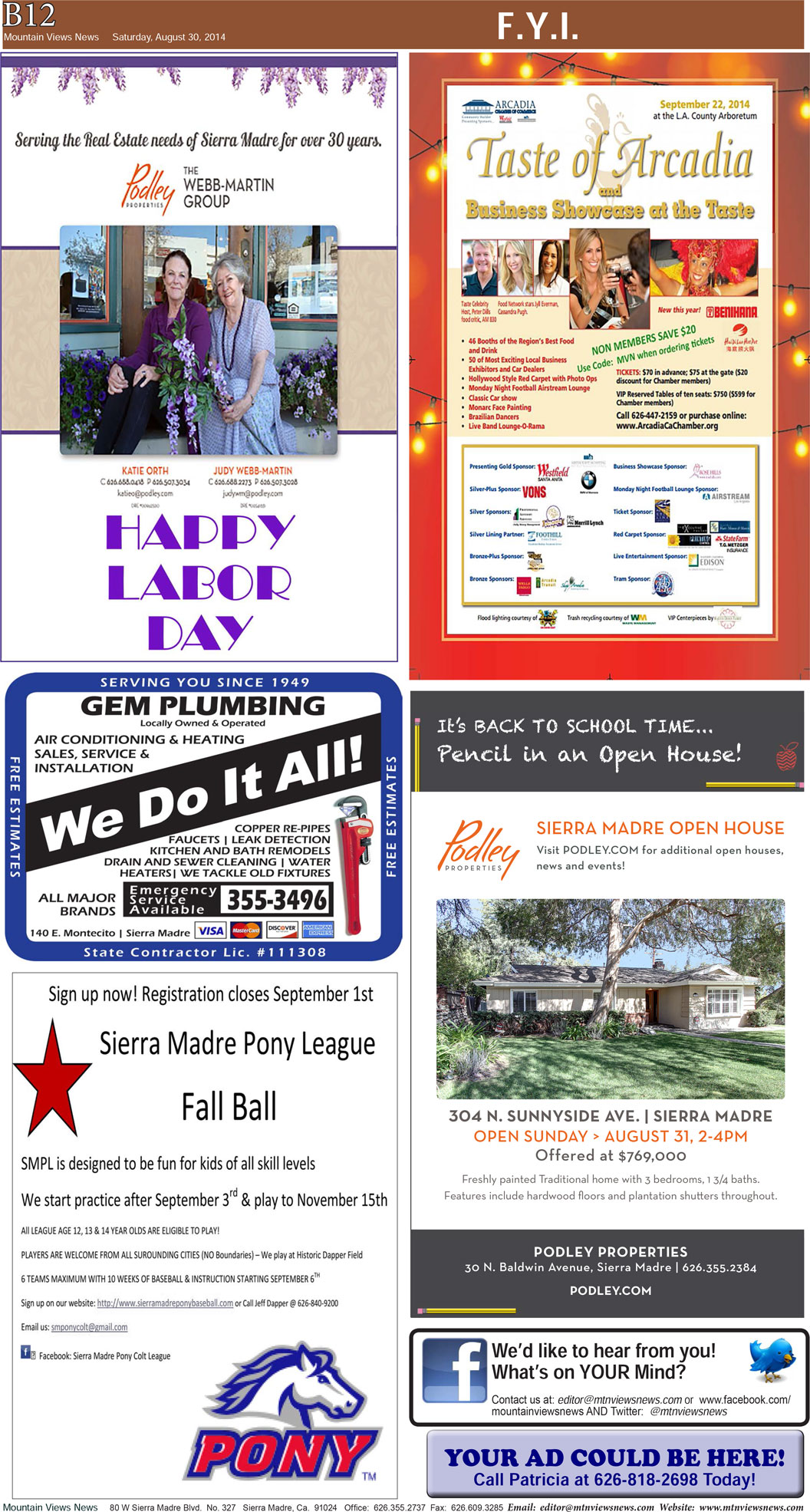 MVNews this week:  Page B:12