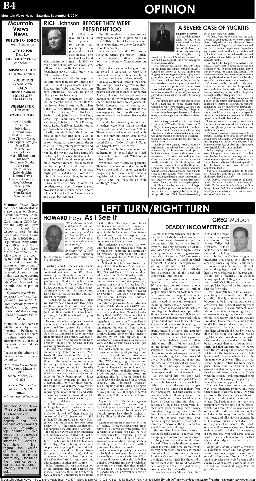 MVNews this week:  Page B:4