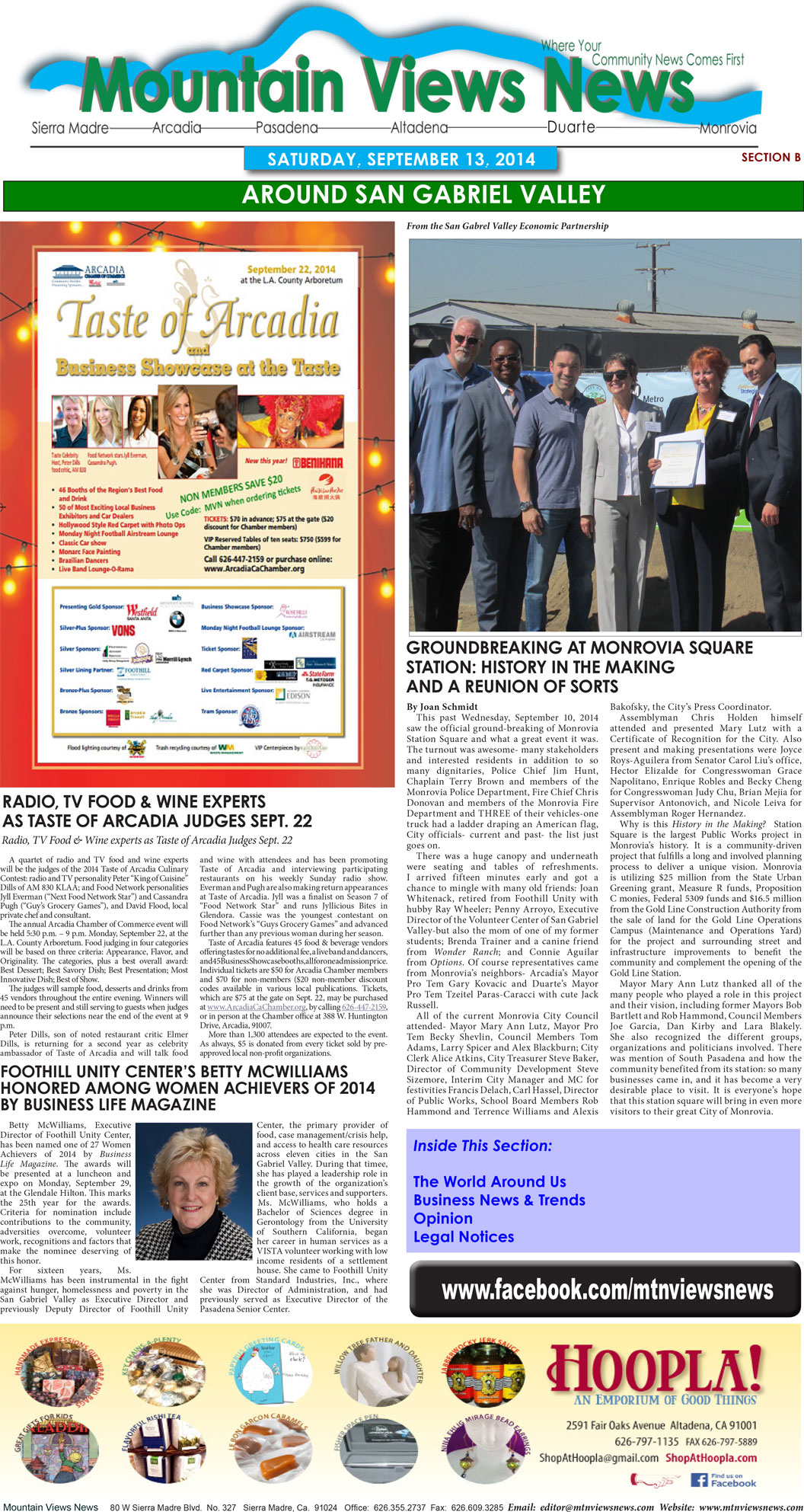 MVNews this week:  Page B:1