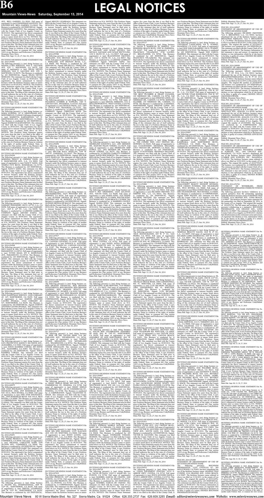 MVNews this week:  Page B:6