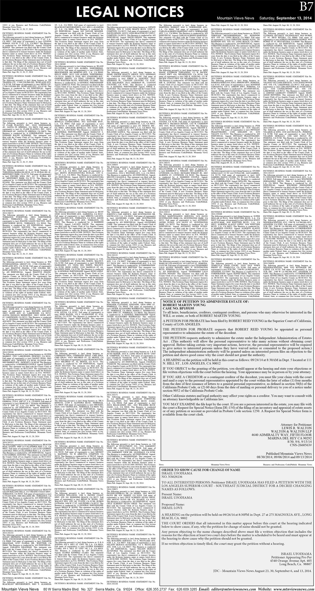 MVNews this week:  Page B:7