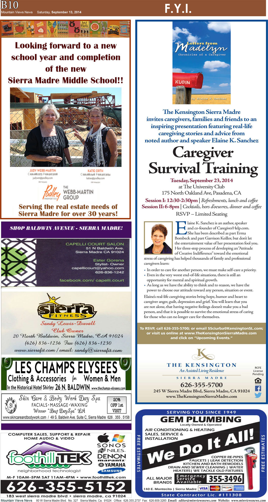 MVNews this week:  Page B:10