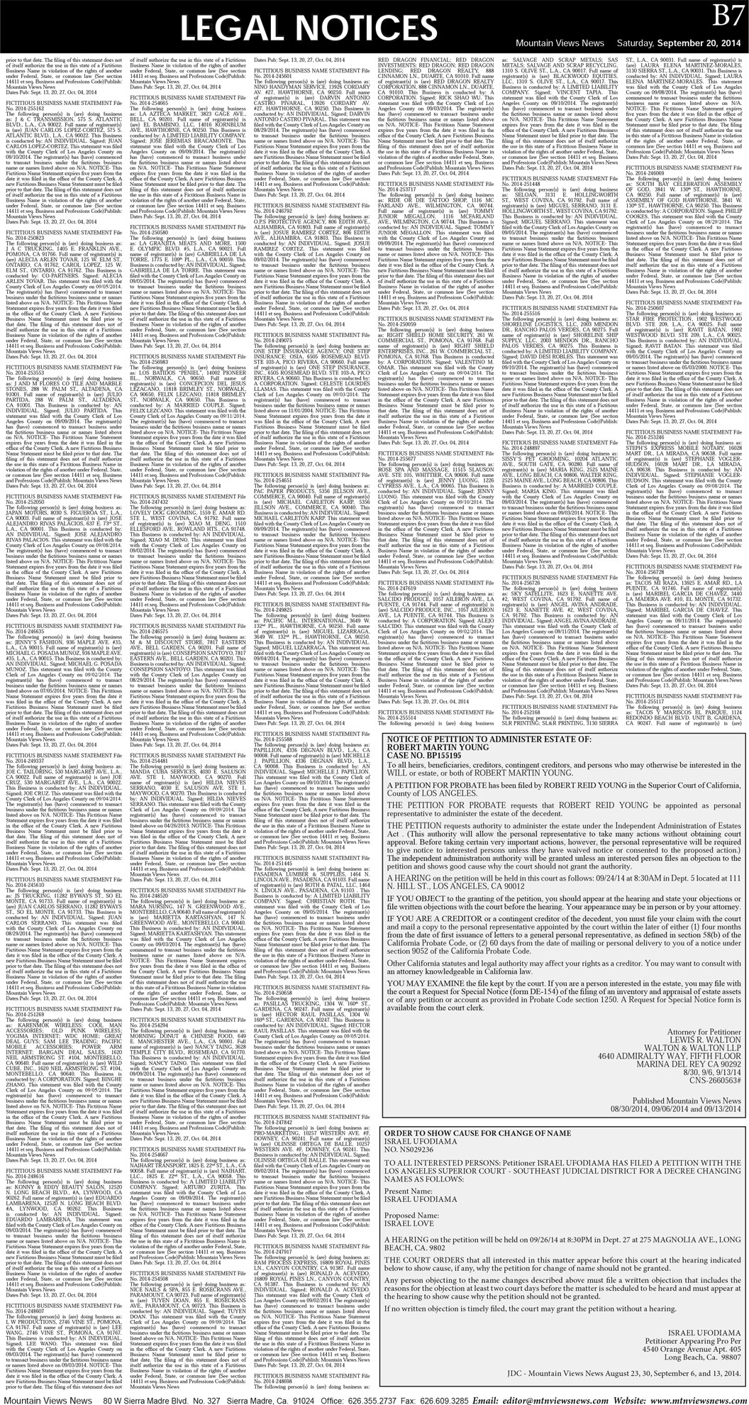 MVNews this week:  Page B:7