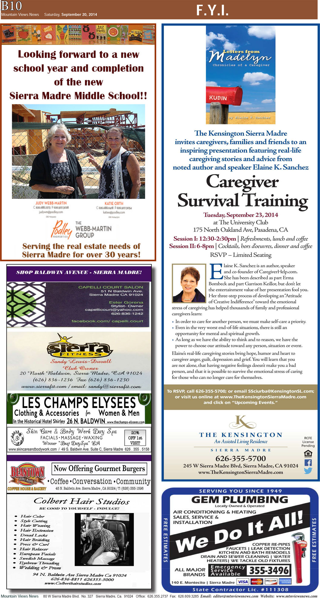 MVNews this week:  Page B:10