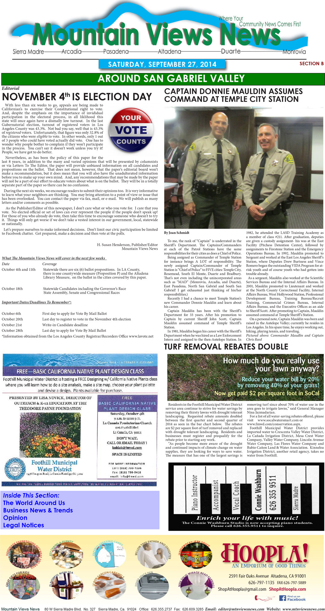 MVNews this week:  Page B:1