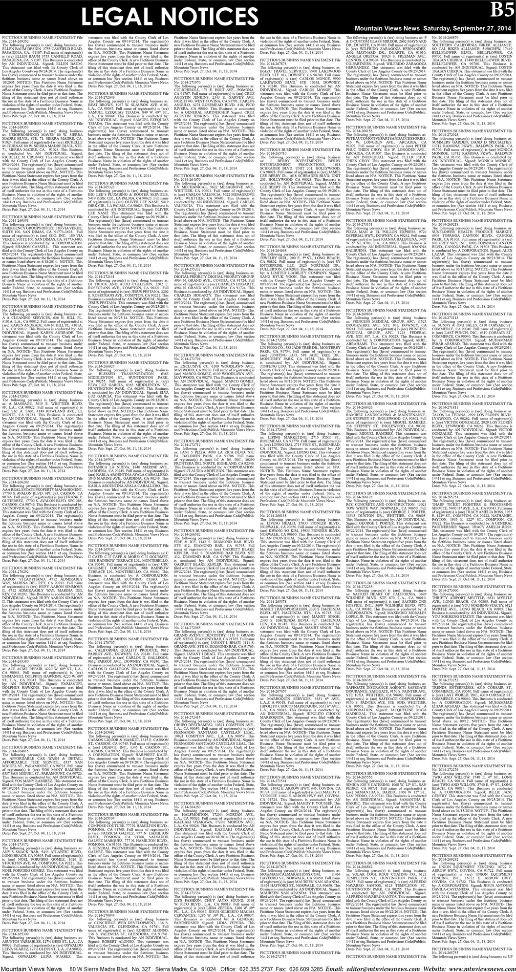 MVNews this week:  Page B:5