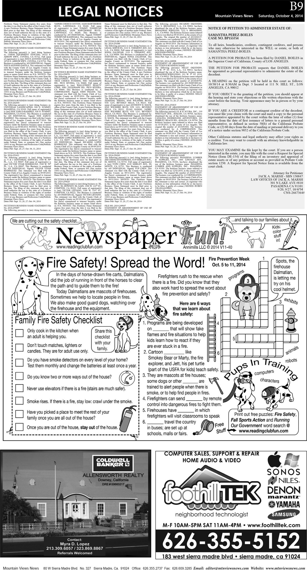 MVNews this week:  Page B:9