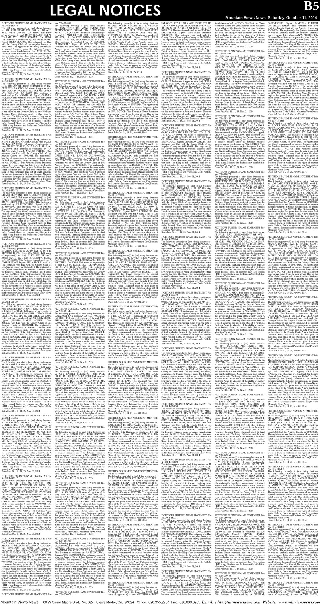 MVNews this week:  Page B:5