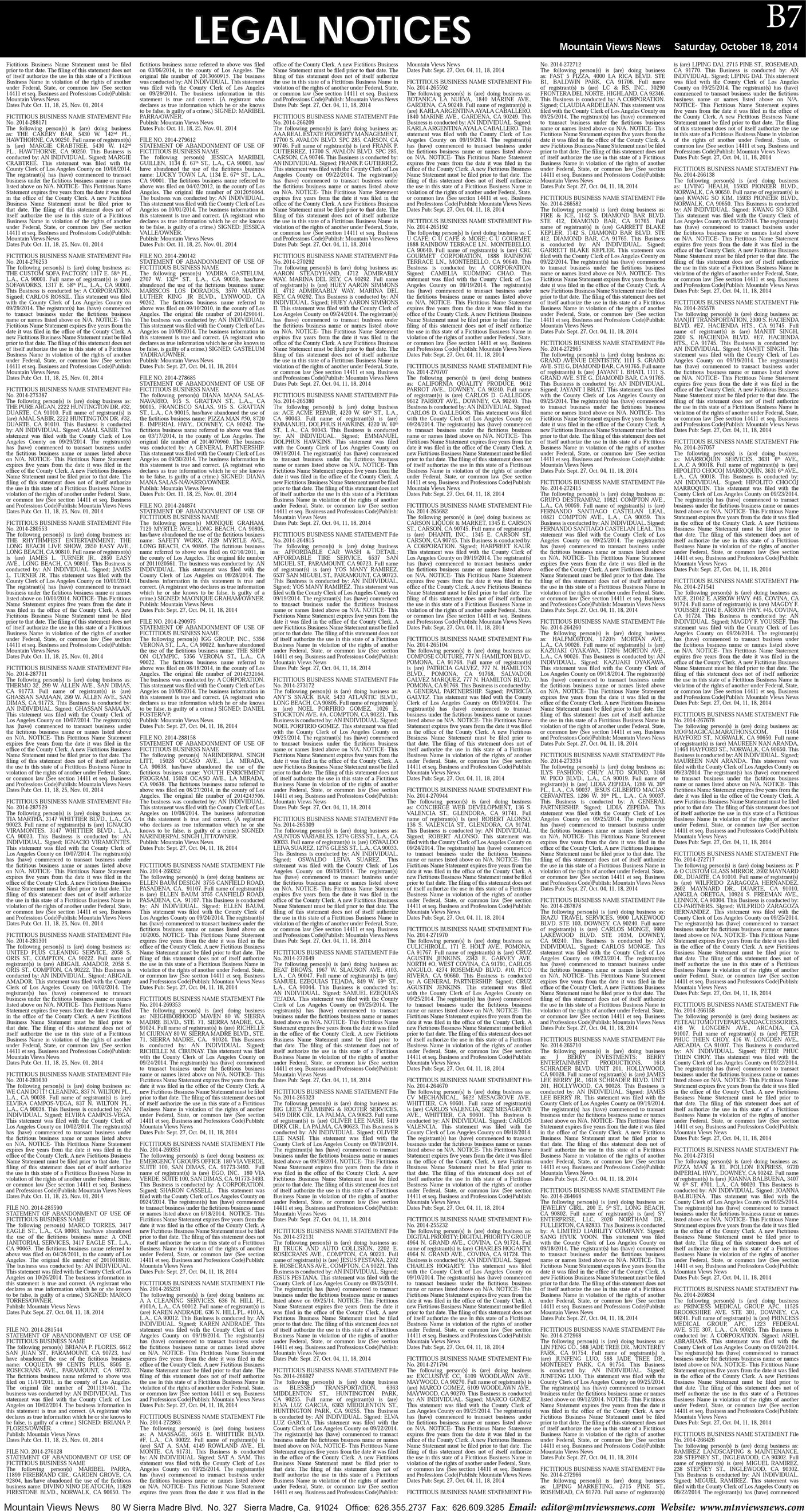 MVNews this week:  Page B:7