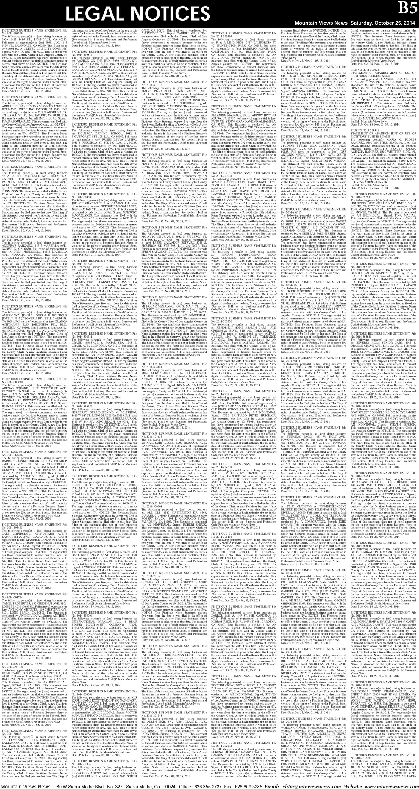 MVNews this week:  Page B:5