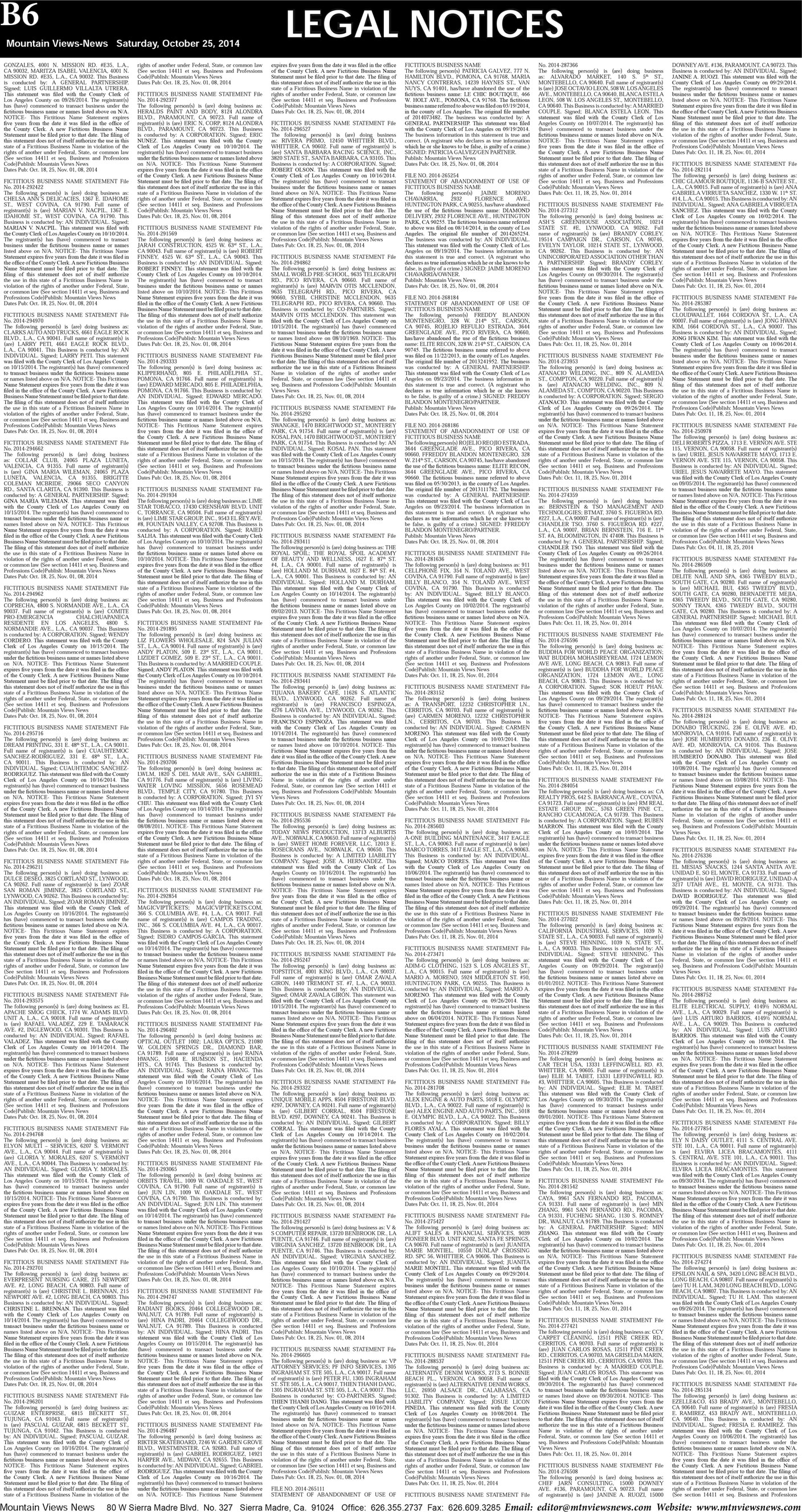 MVNews this week:  Page B:6