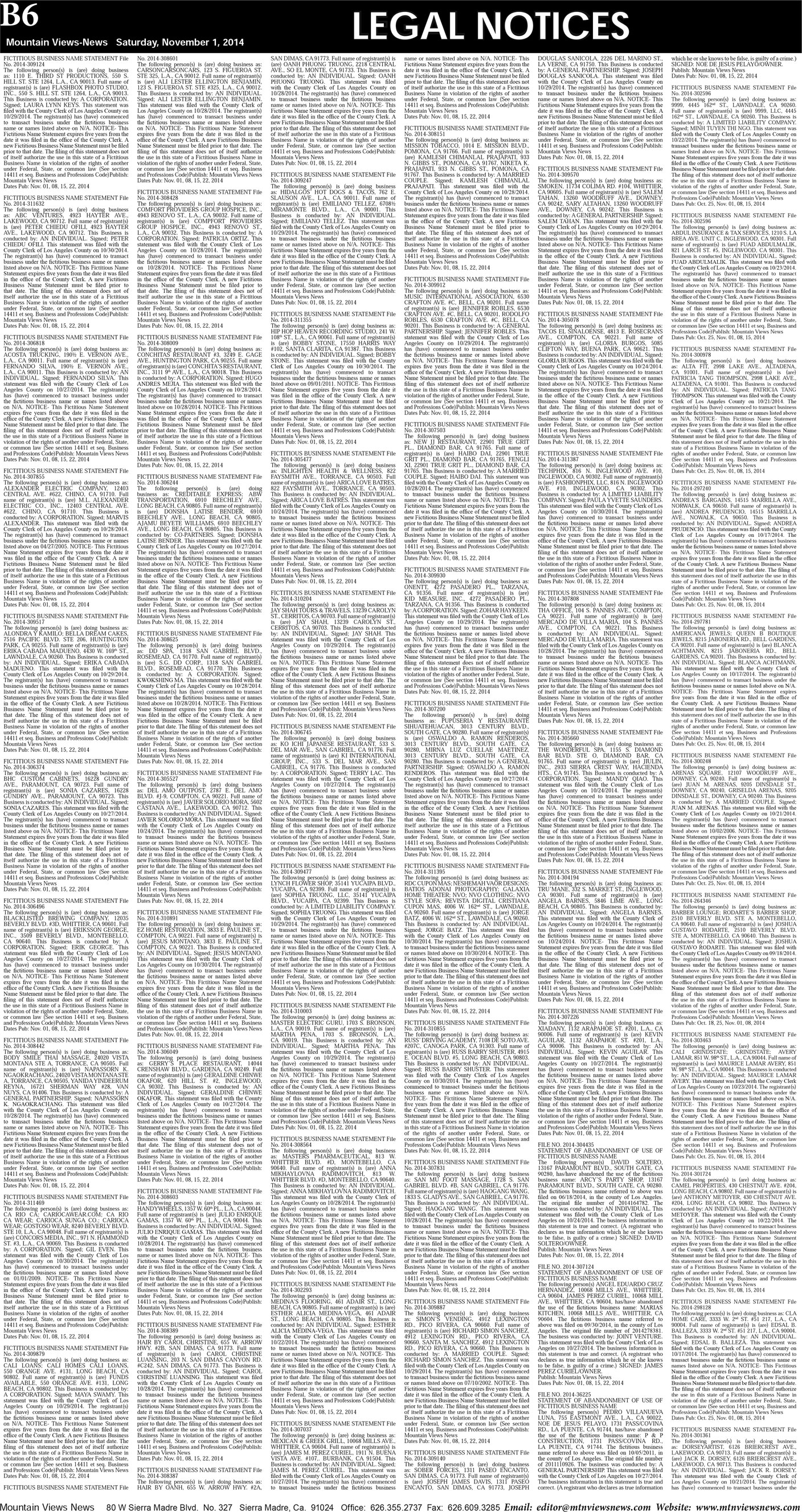 MVNews this week:  Page B:6