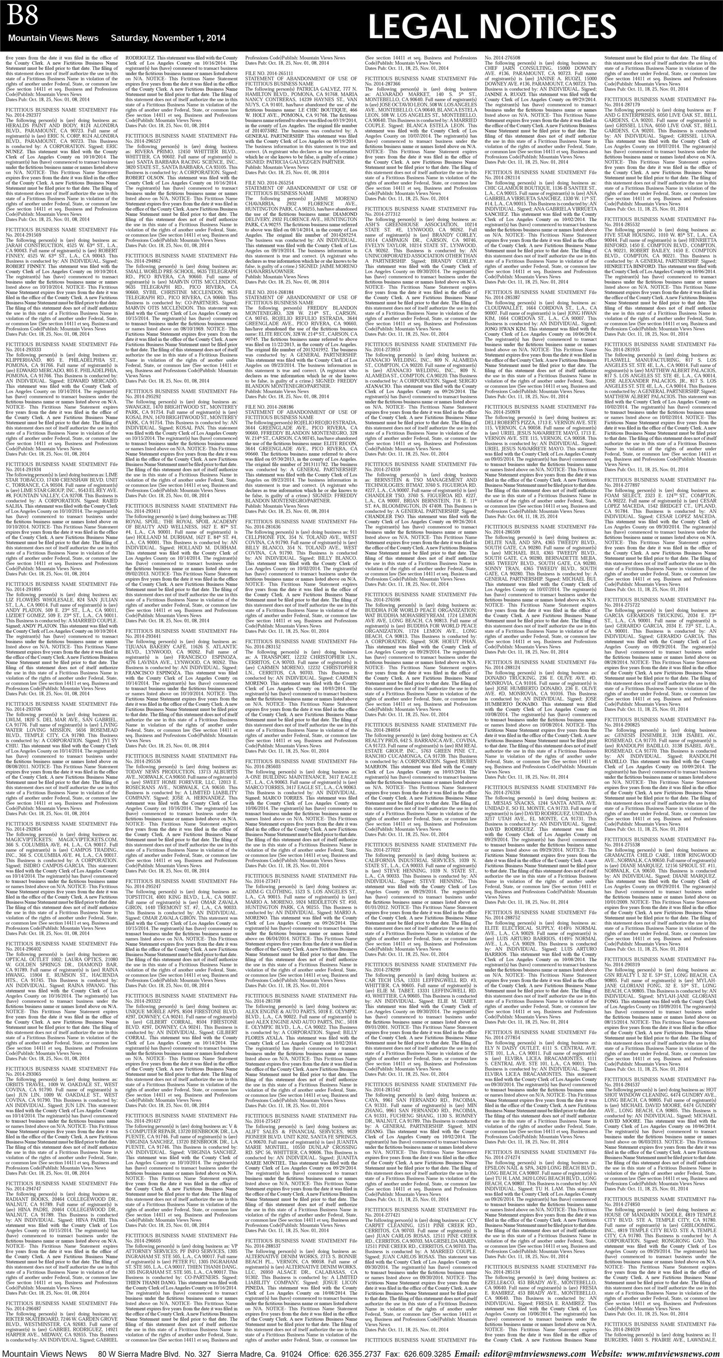 MVNews this week:  Page B:8