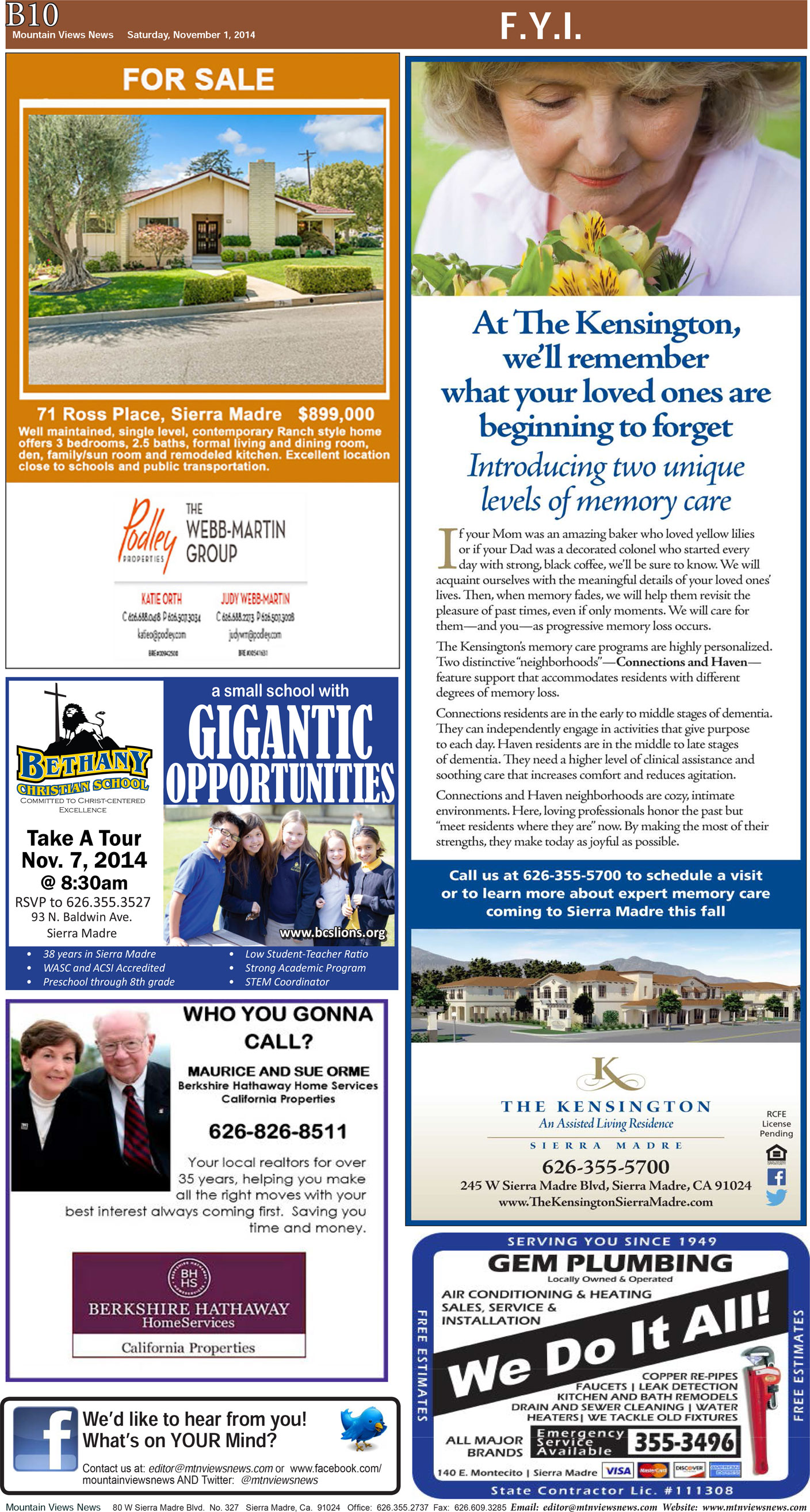 MVNews this week:  Page B:10