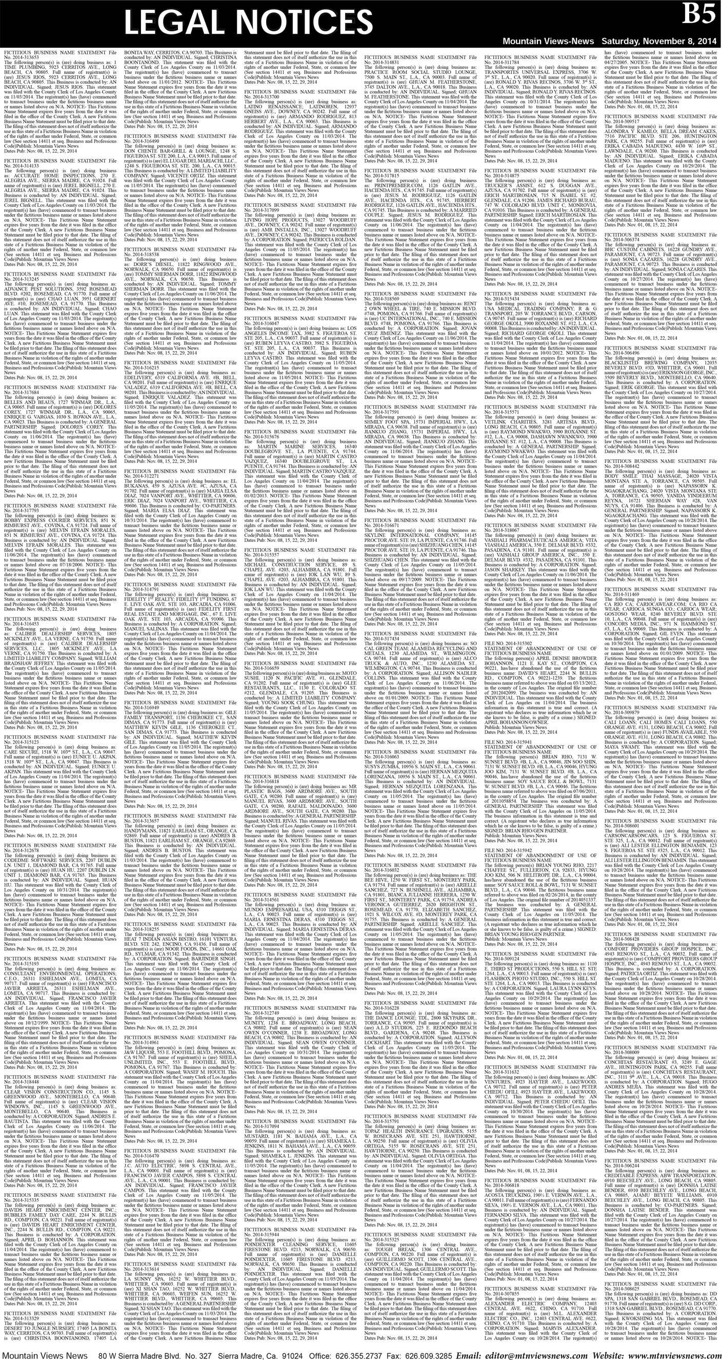 MVNews this week:  Page B:5