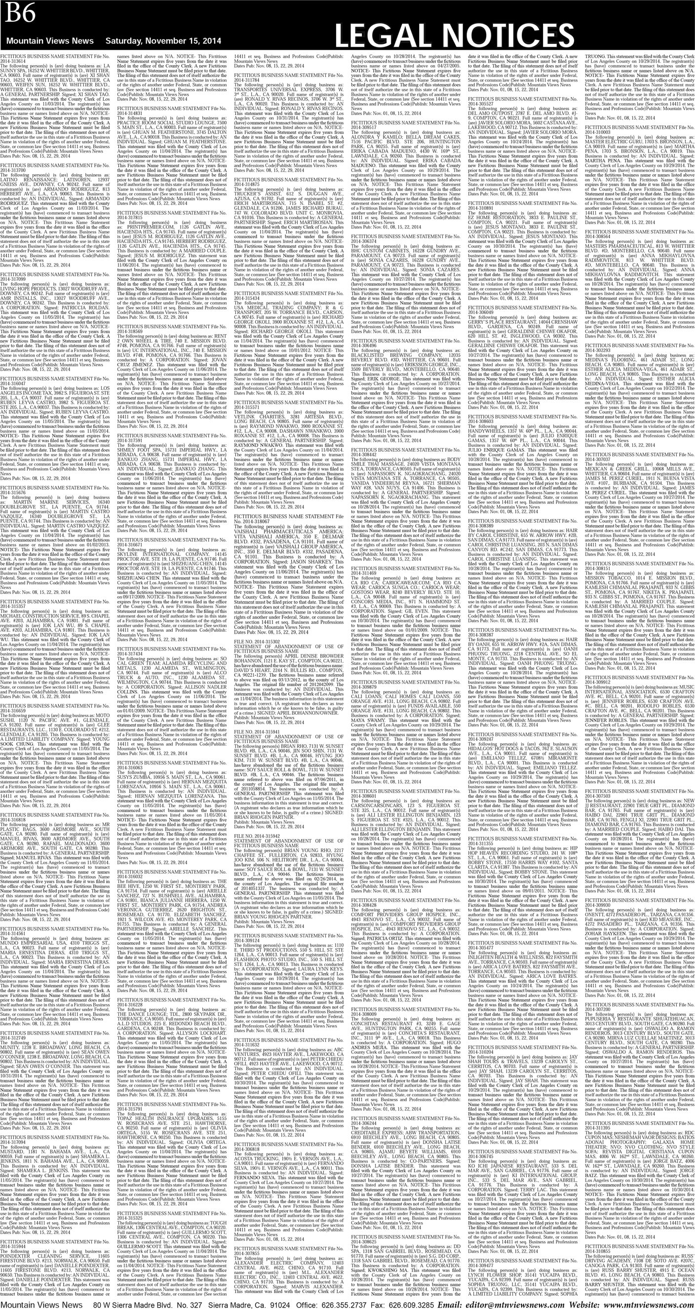 MVNews this week:  Page B:6