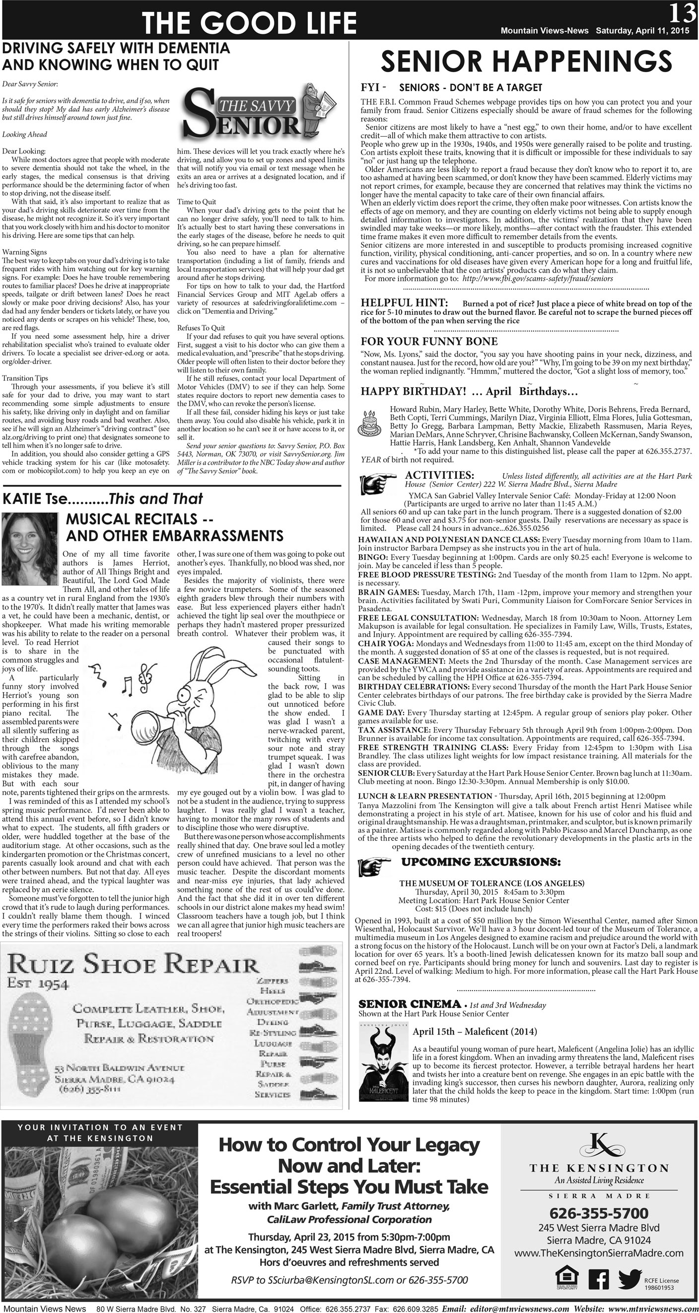 MVNews this week:  Page 13