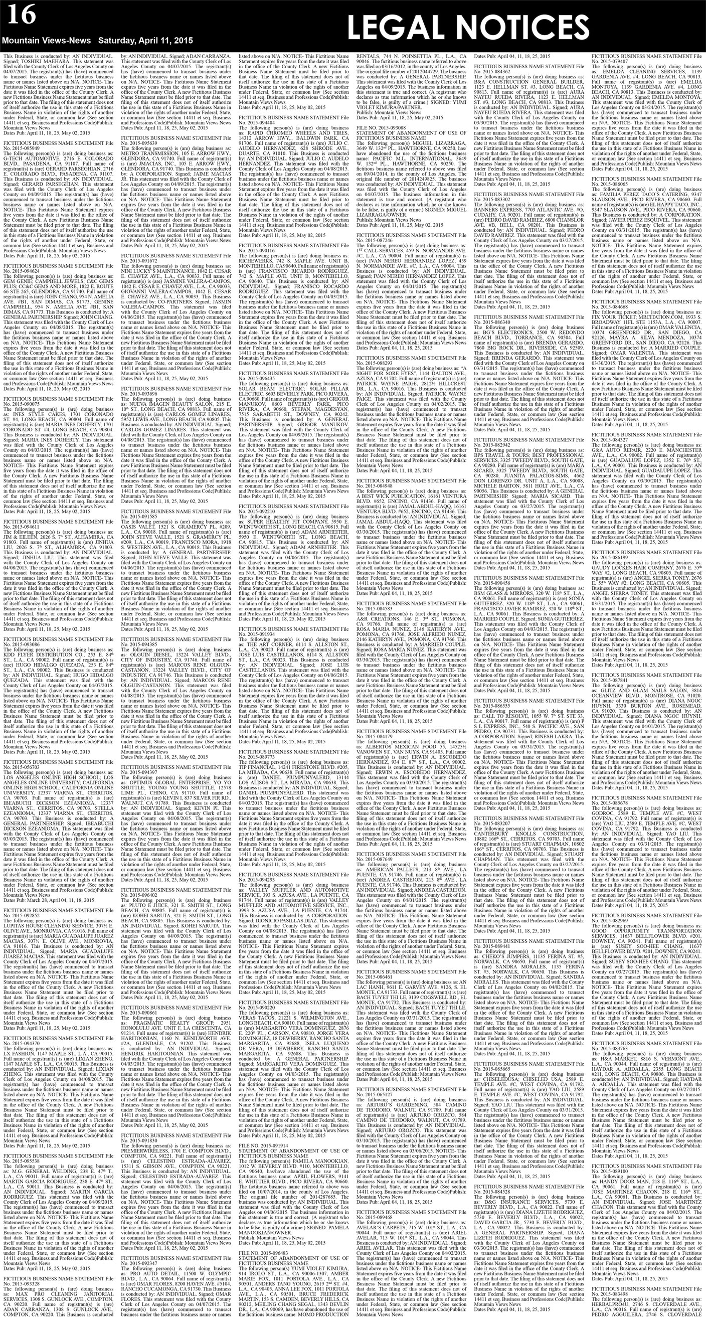 MVNews this week:  Page 16