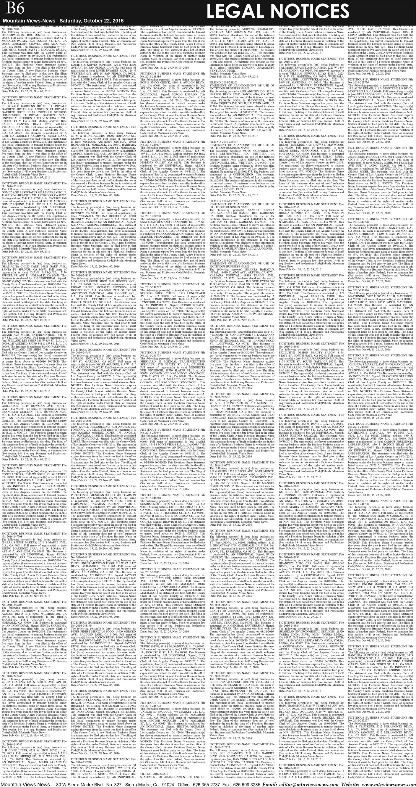 MVNews this week:  Page B:6