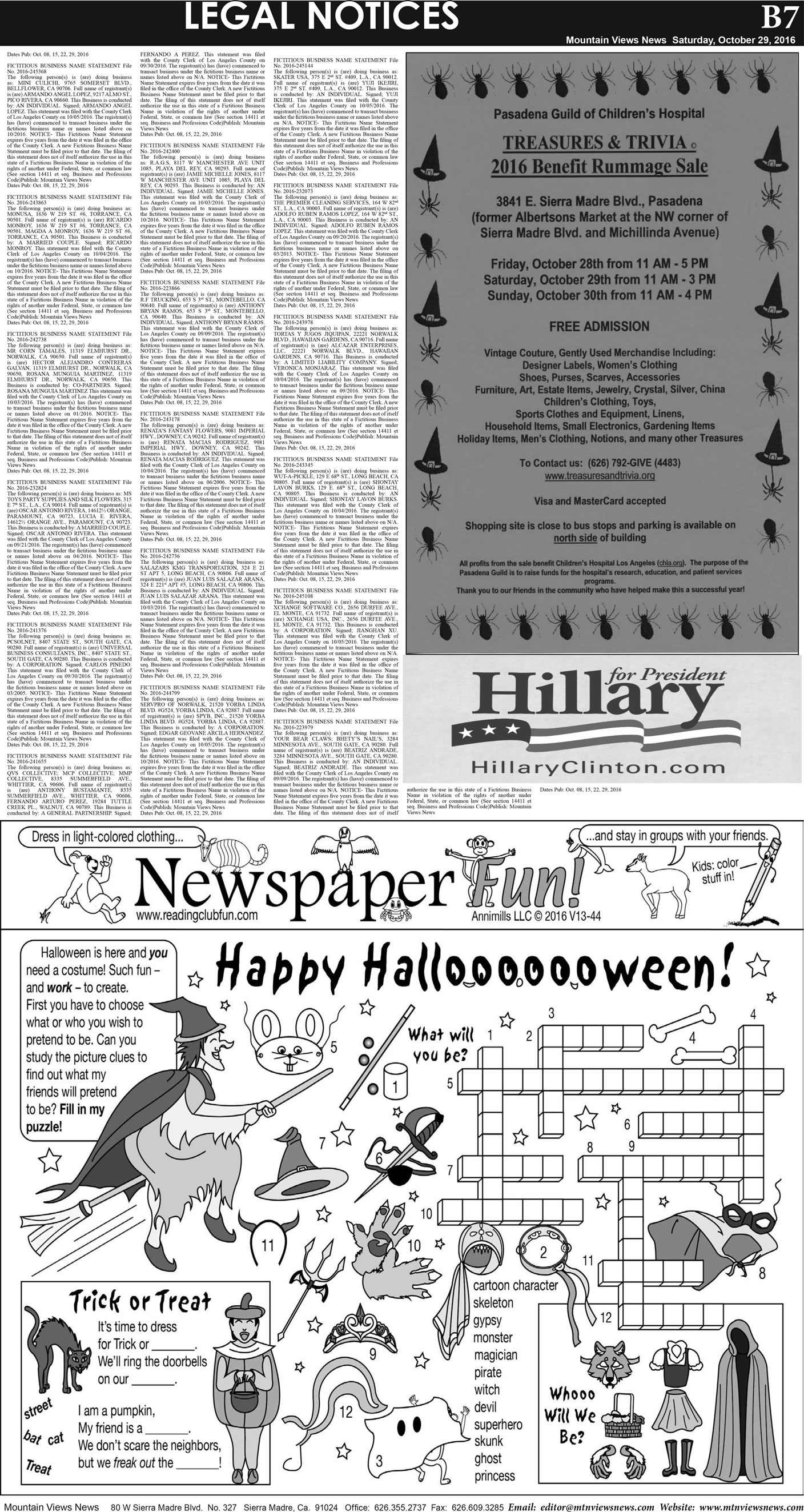 MVNews this week:  Page B:7