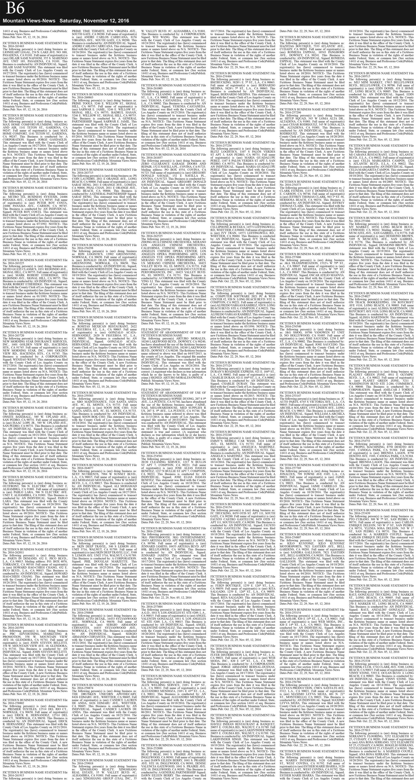 MVNews this week:  Page B:6