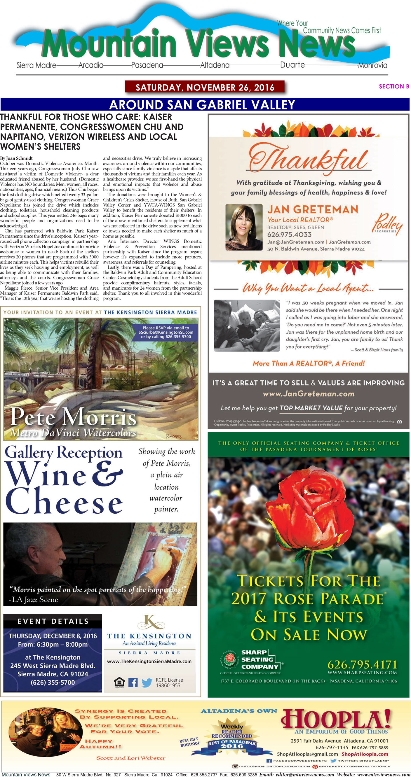 MVNews this week:  Page B:1