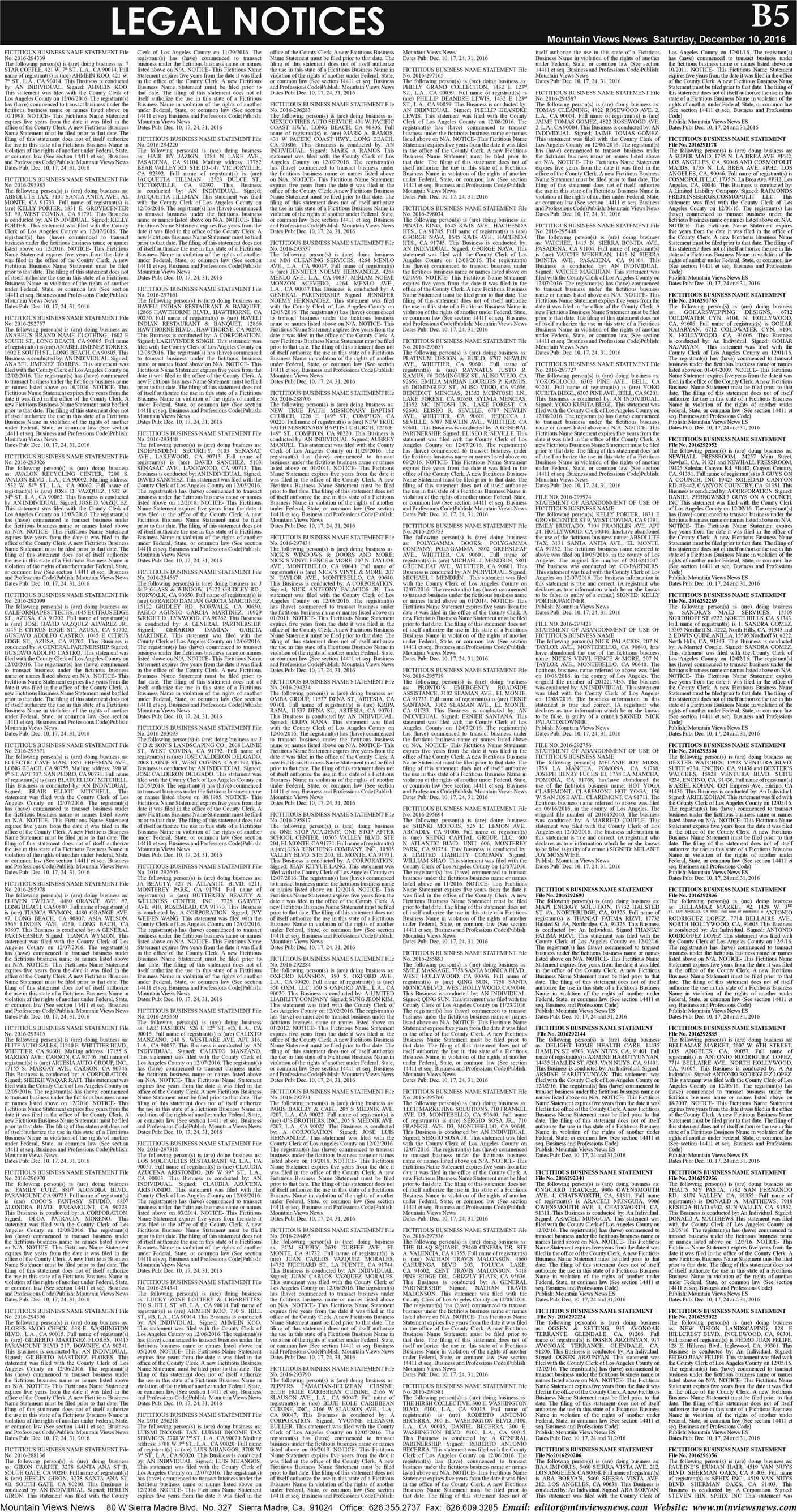 MVNews this week:  Page B:5