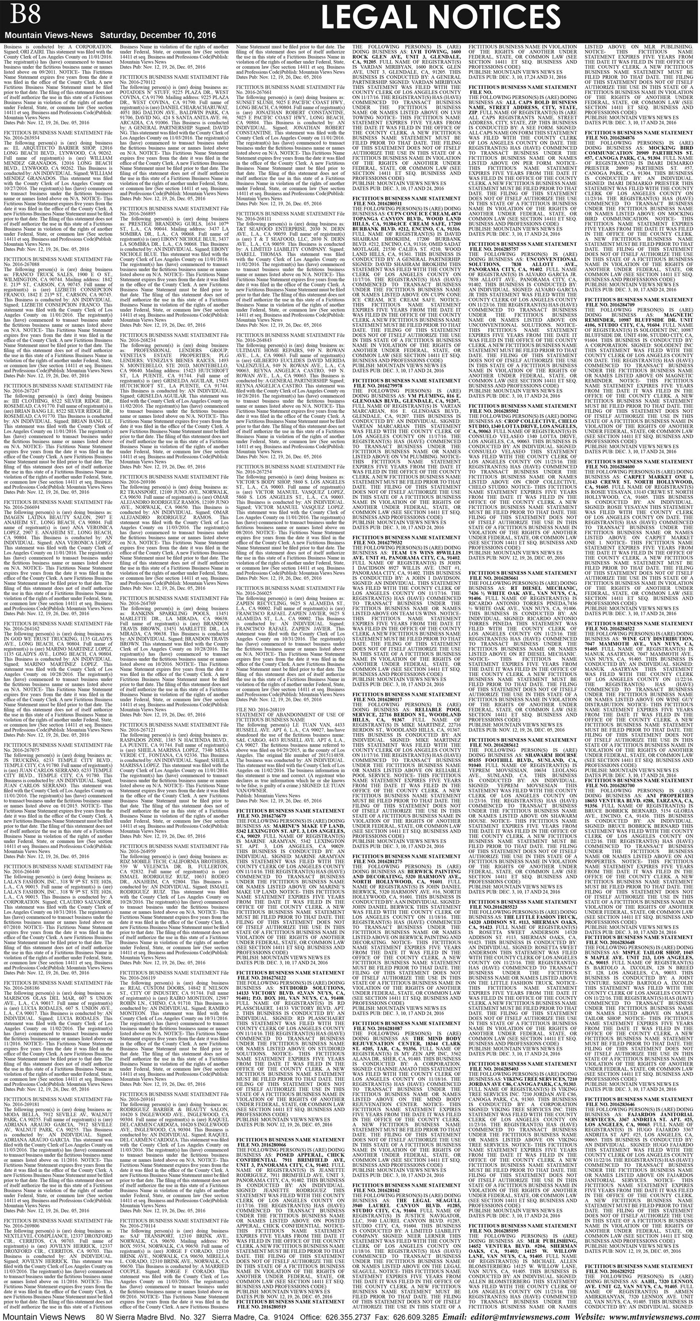 MVNews this week:  Page B:8