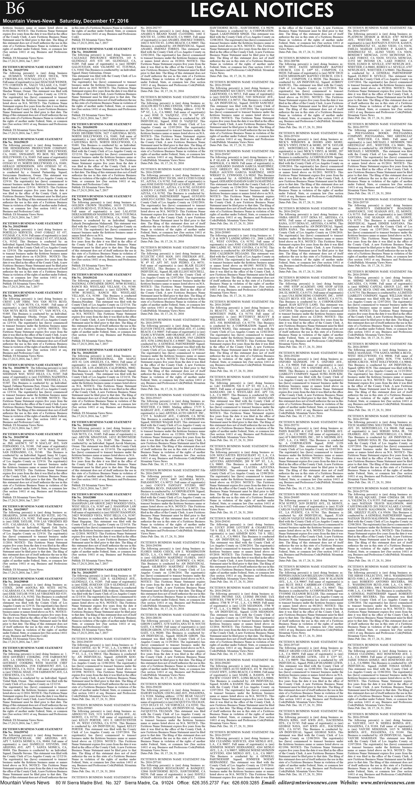 MVNews this week:  Page B:6