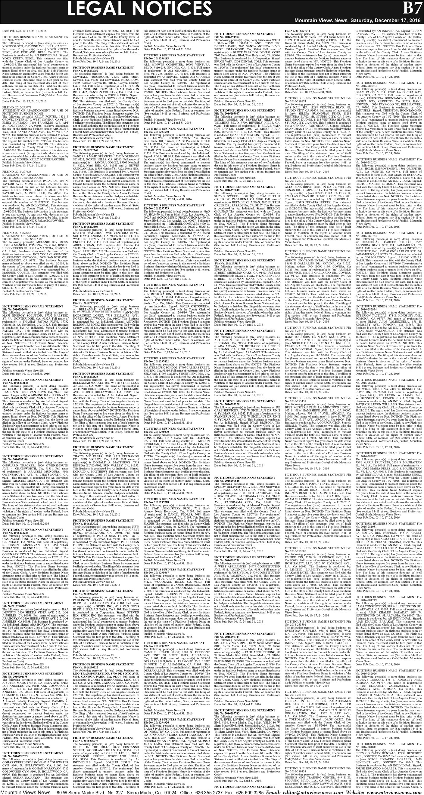 MVNews this week:  Page B:7