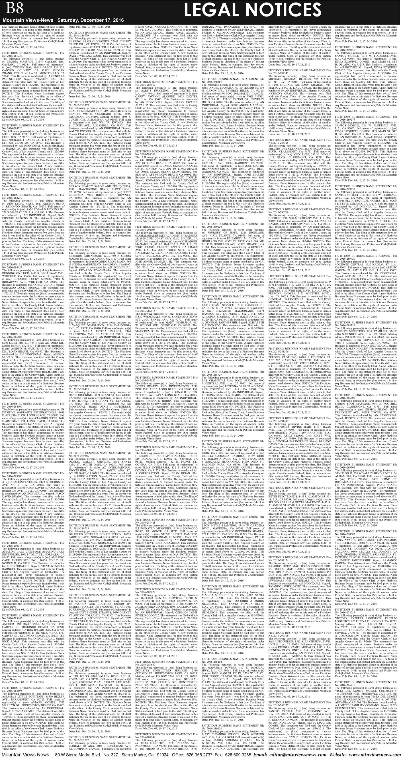 MVNews this week:  Page B:8