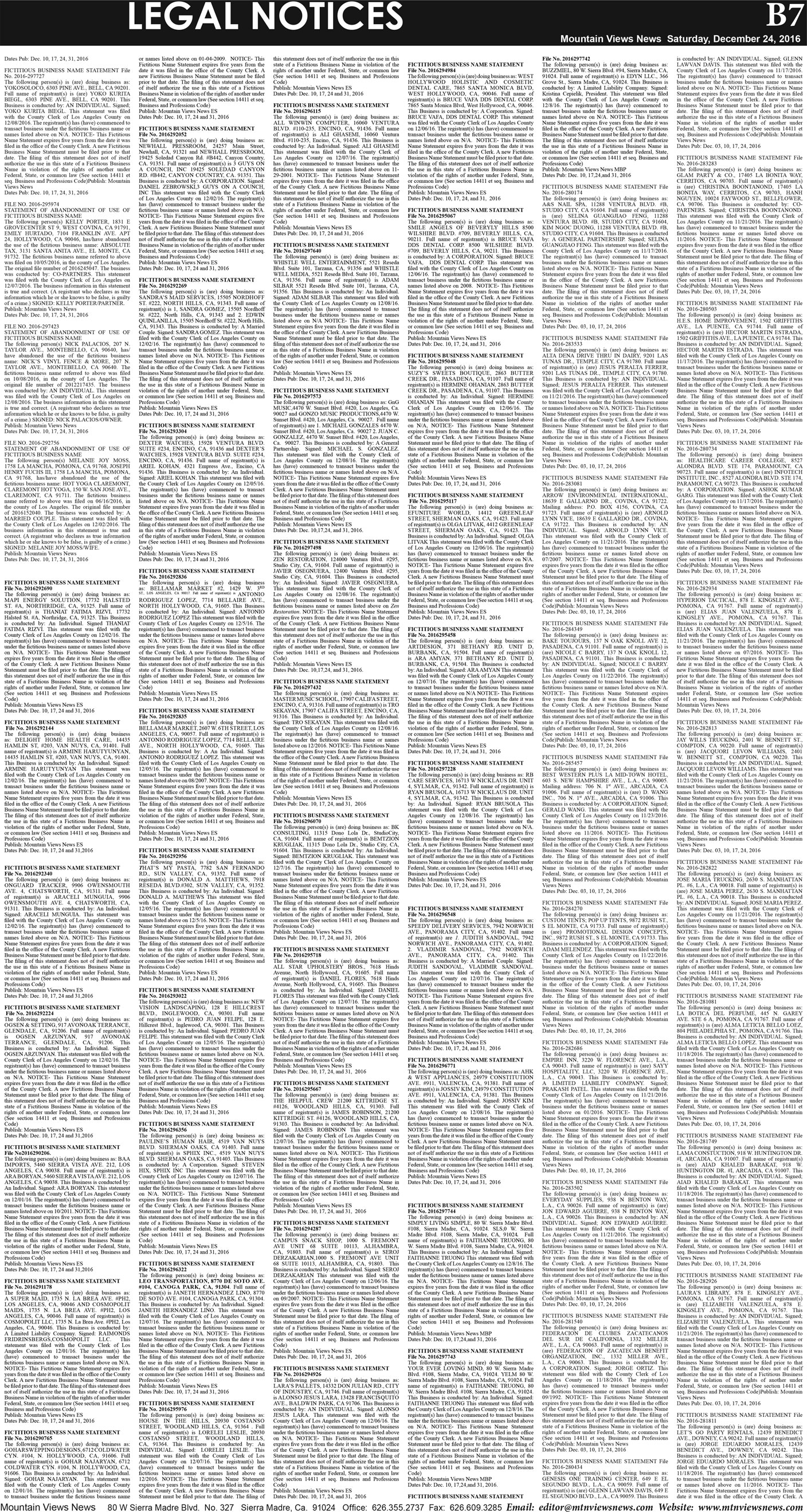 MVNews this week:  Page B:7