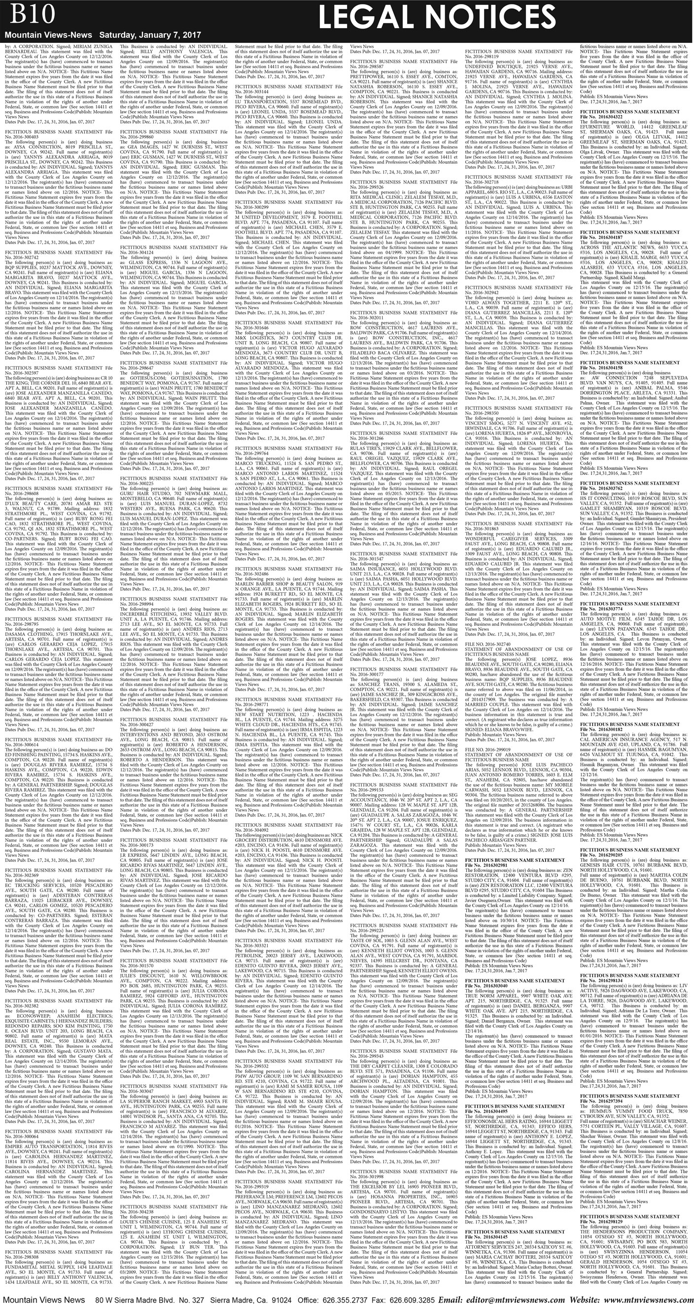 MVNews this week:  Page B:8