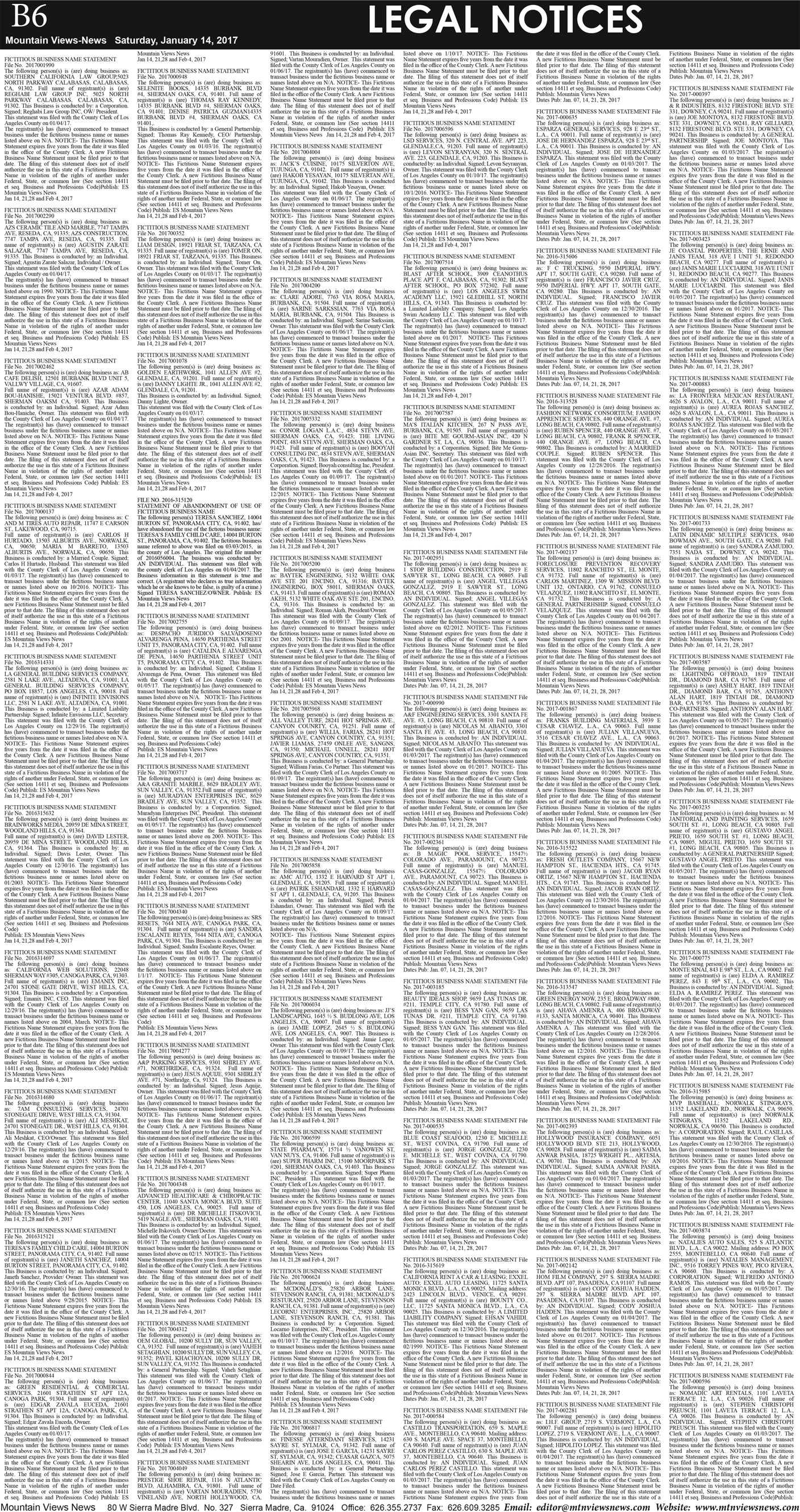 MVNews this week:  Page B:6