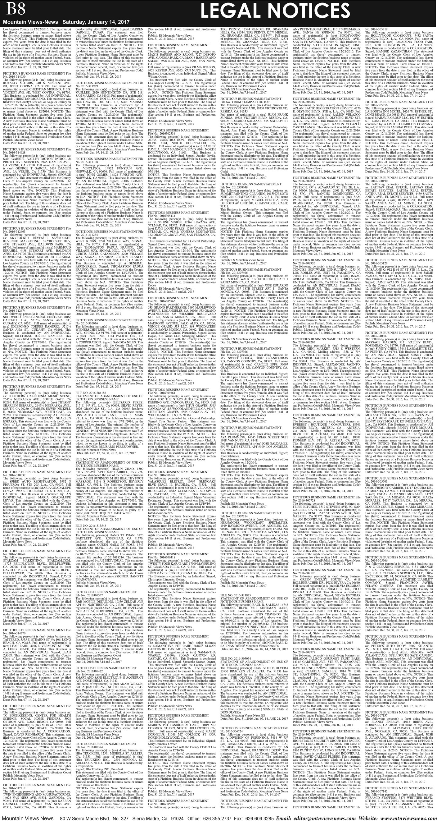 MVNews this week:  Page B:8